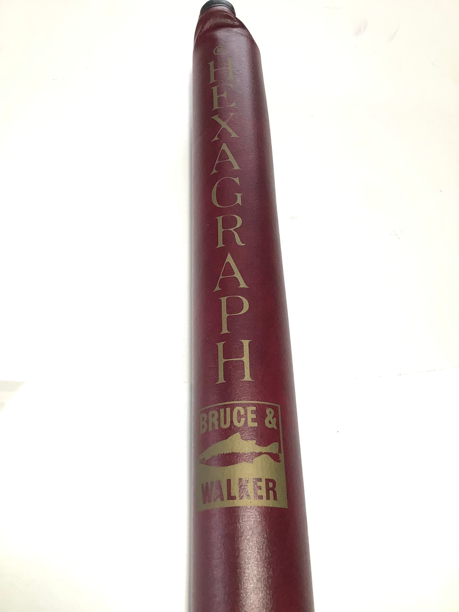 Rare Bruce Walker HEXAGRAPH Rod Carrier
