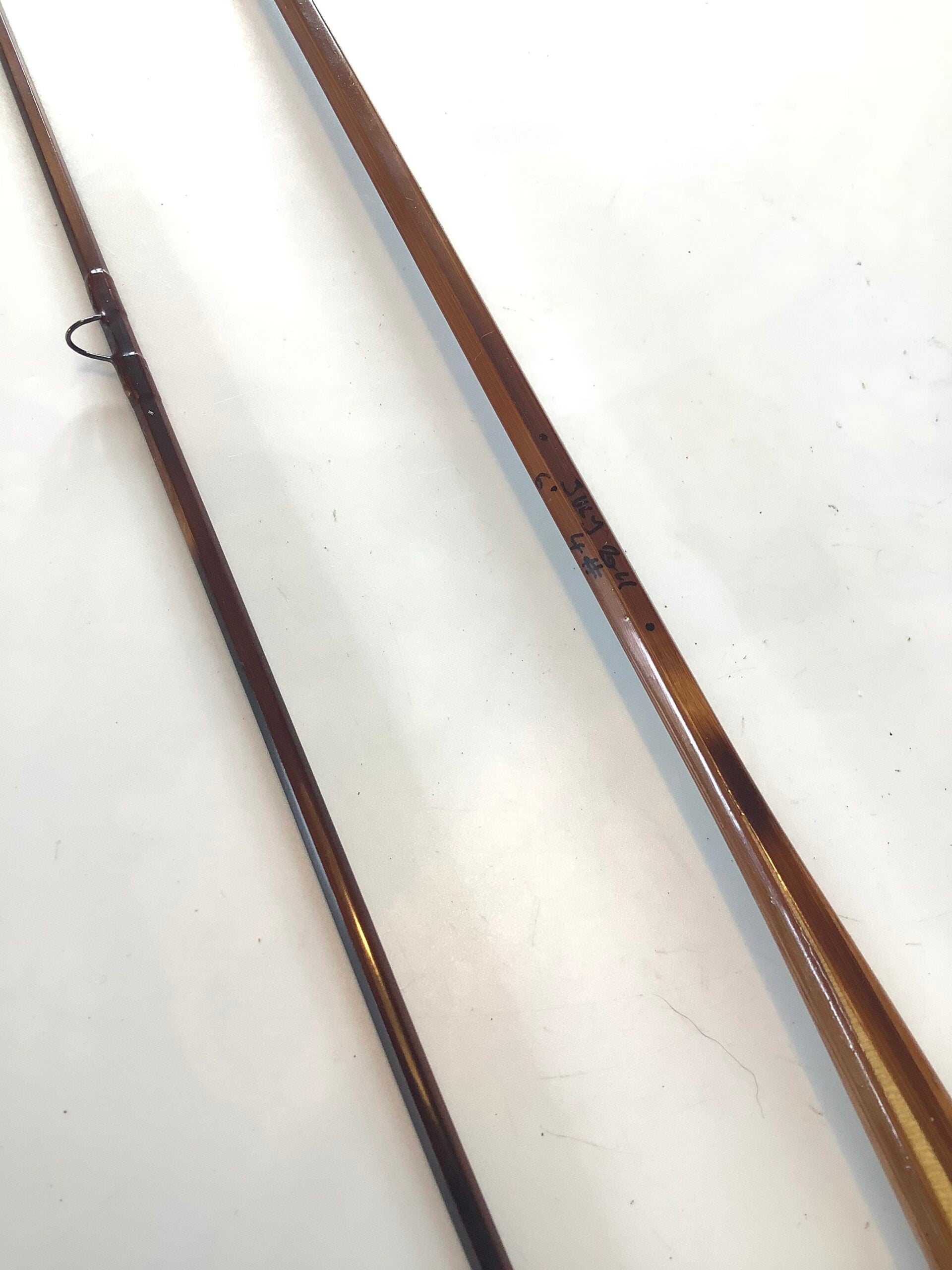 Very Rare Rawson Perrin 6ft Built Cane Fly Rod