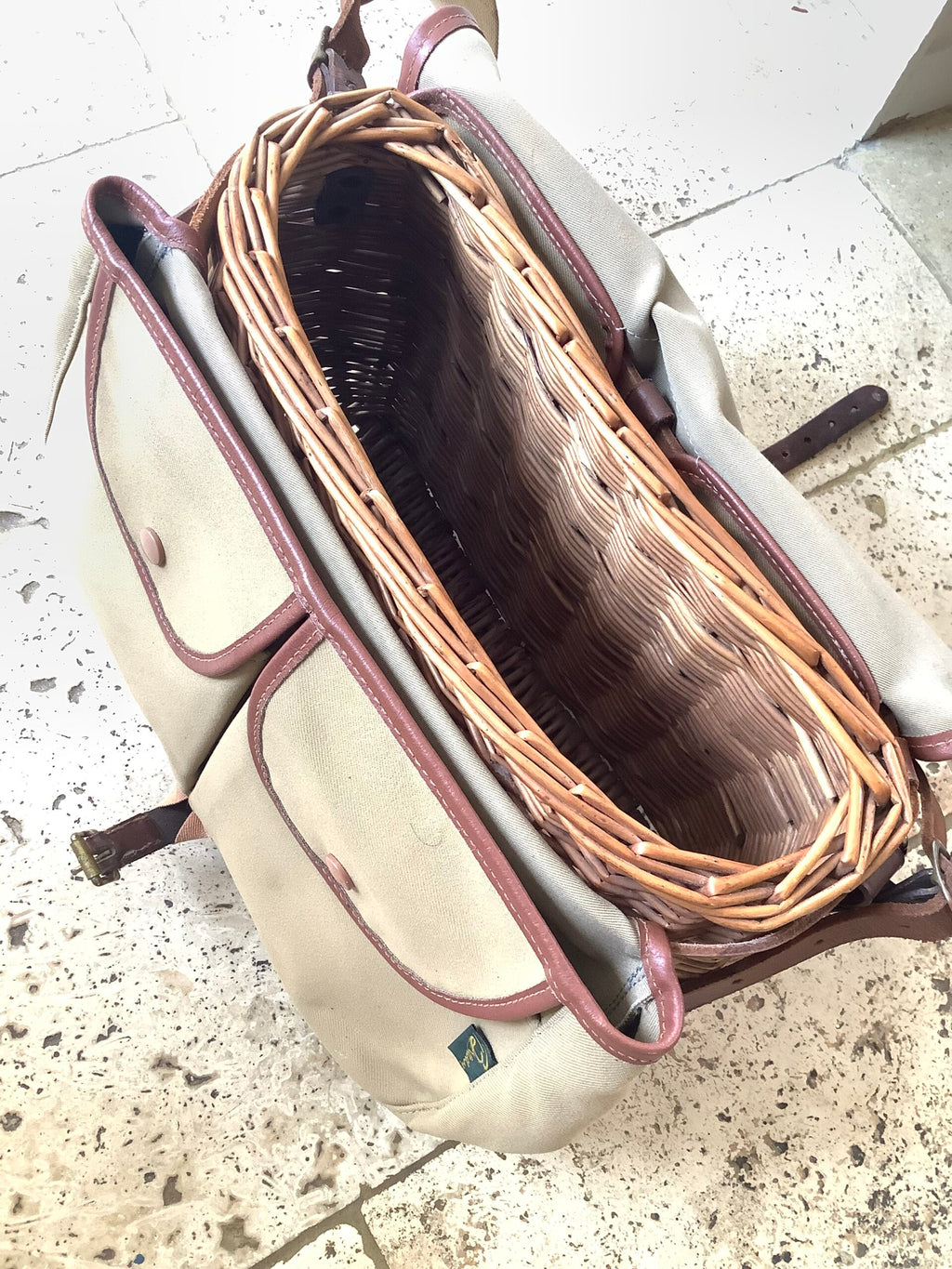 Vintage Brady Conway Fisherman’s Creel/Bag
