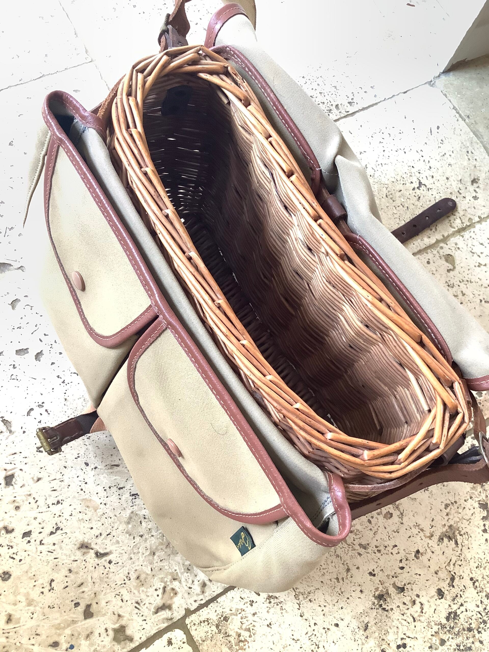 Vintage Brady Conway Fisherman’s Creel/Bag