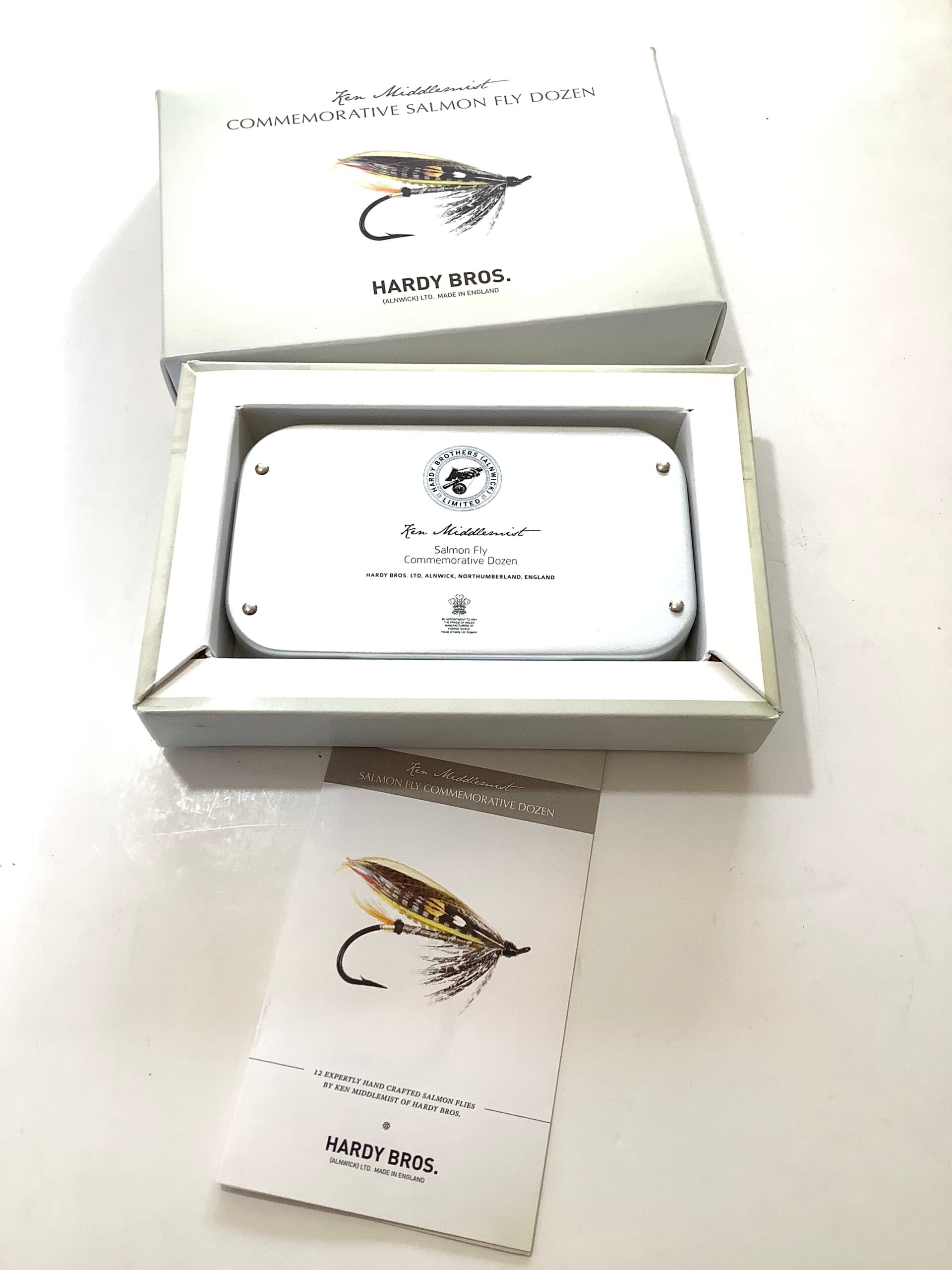 Limited Edition HARDY BROS Presentation Commemorative Salmon Fly Collection