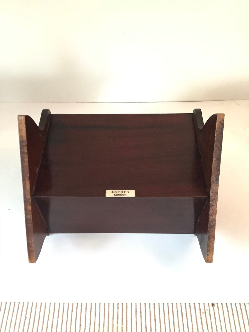 Antique Asprey of London Book trough