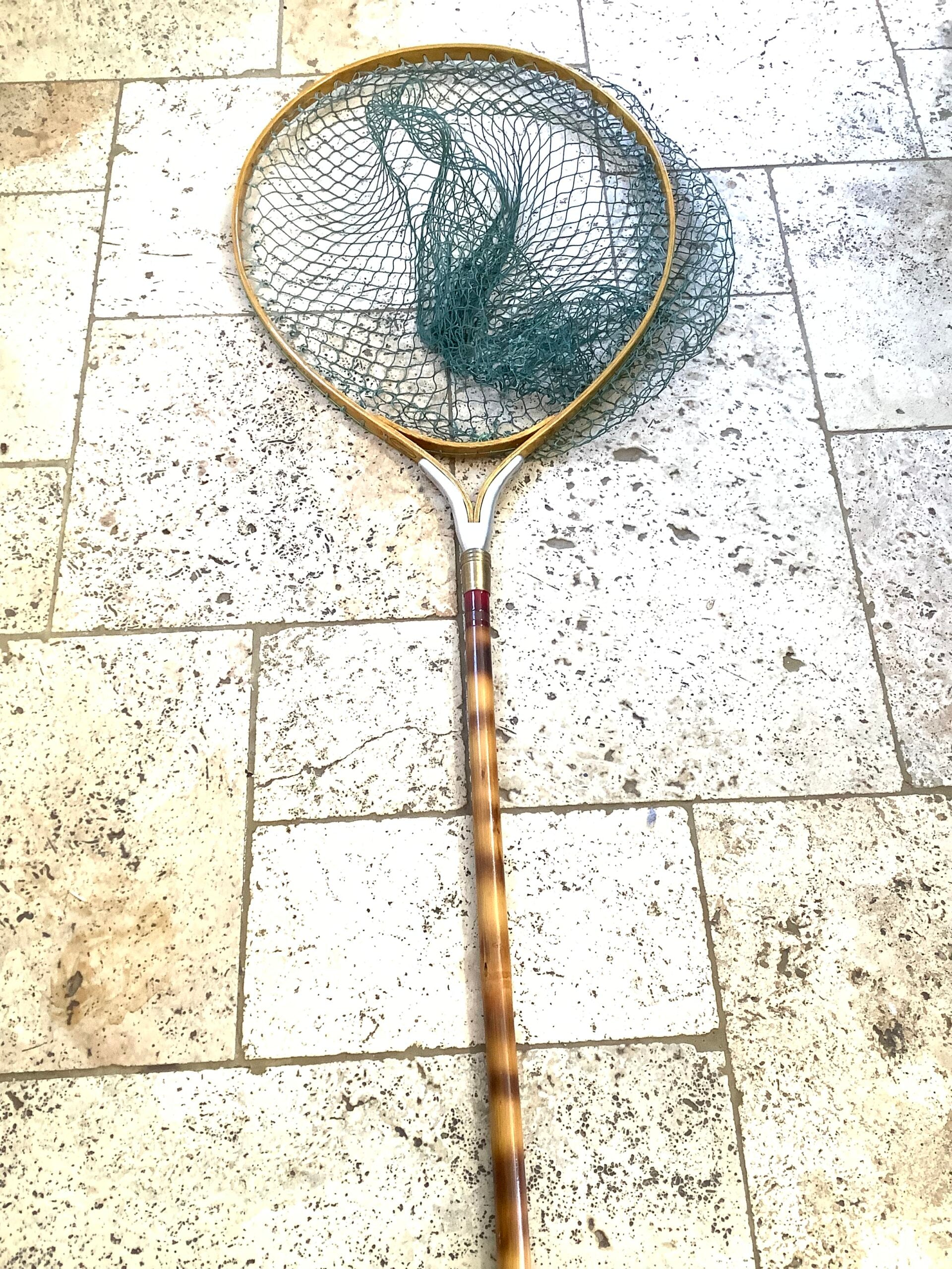Rare JIMSON WATERMAN of Romsey Large Traditional Landing Net