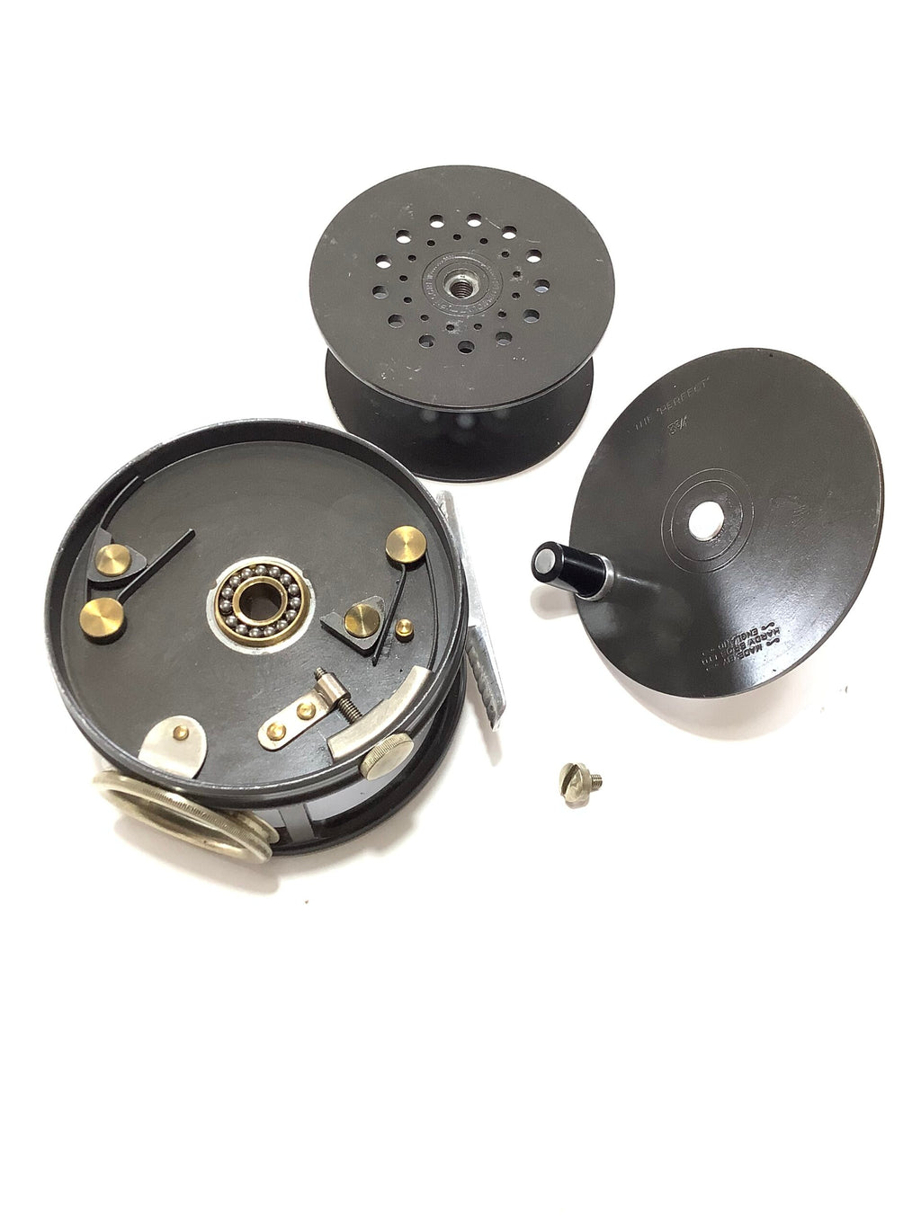 CLASSIC HARDY BROS THE PERFECT SALMON FLY REEL WITH REVOLVING LINE GUIDE