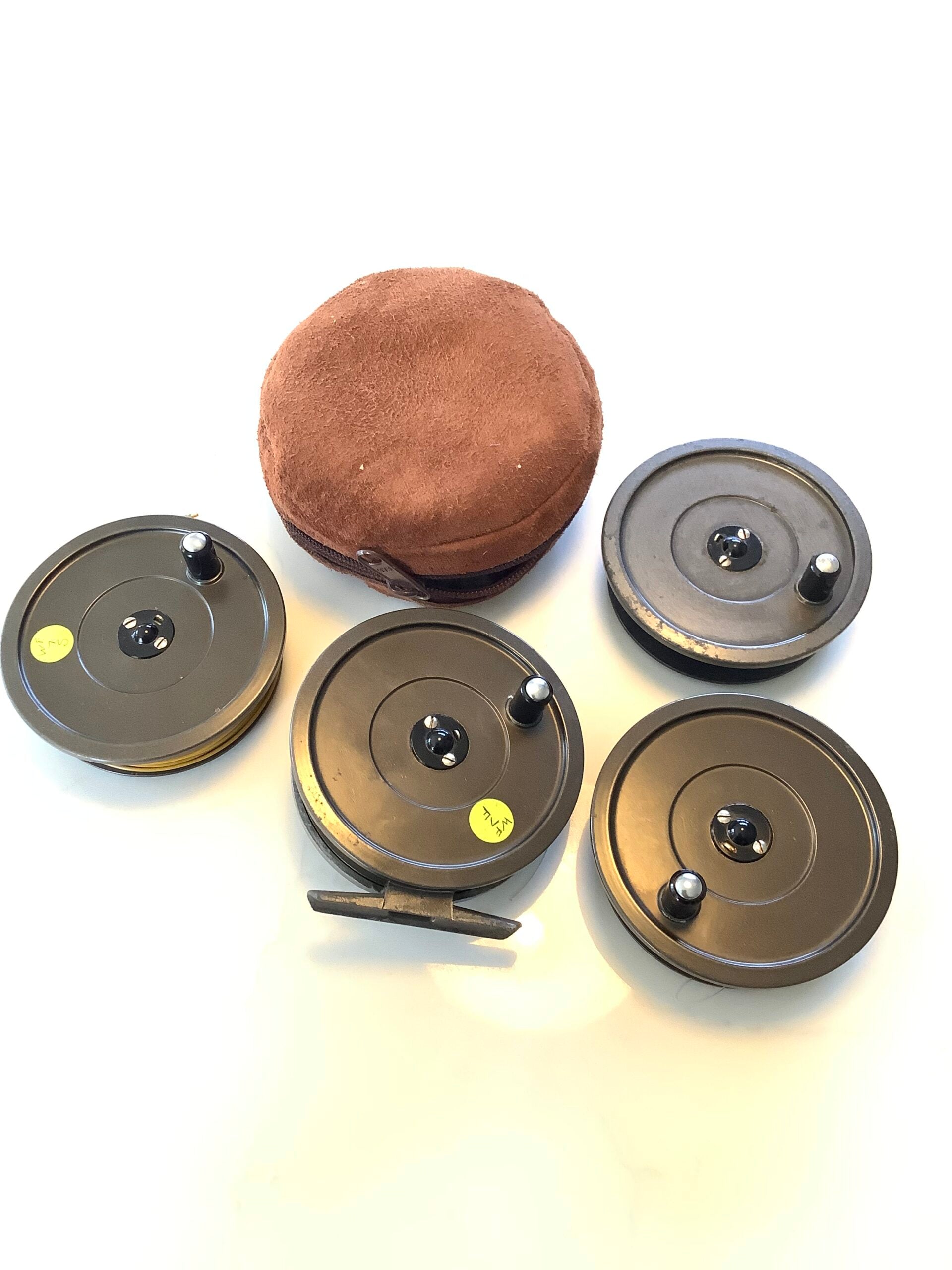 Hardy Bros 3 1/2” UNIQUA Fly Reel + 3 X Spools