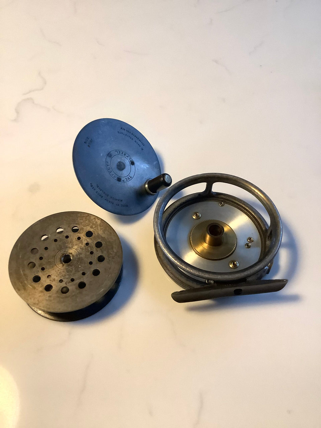 Antique Hardy Bros 2 7/8” PERFECT Fly Reel