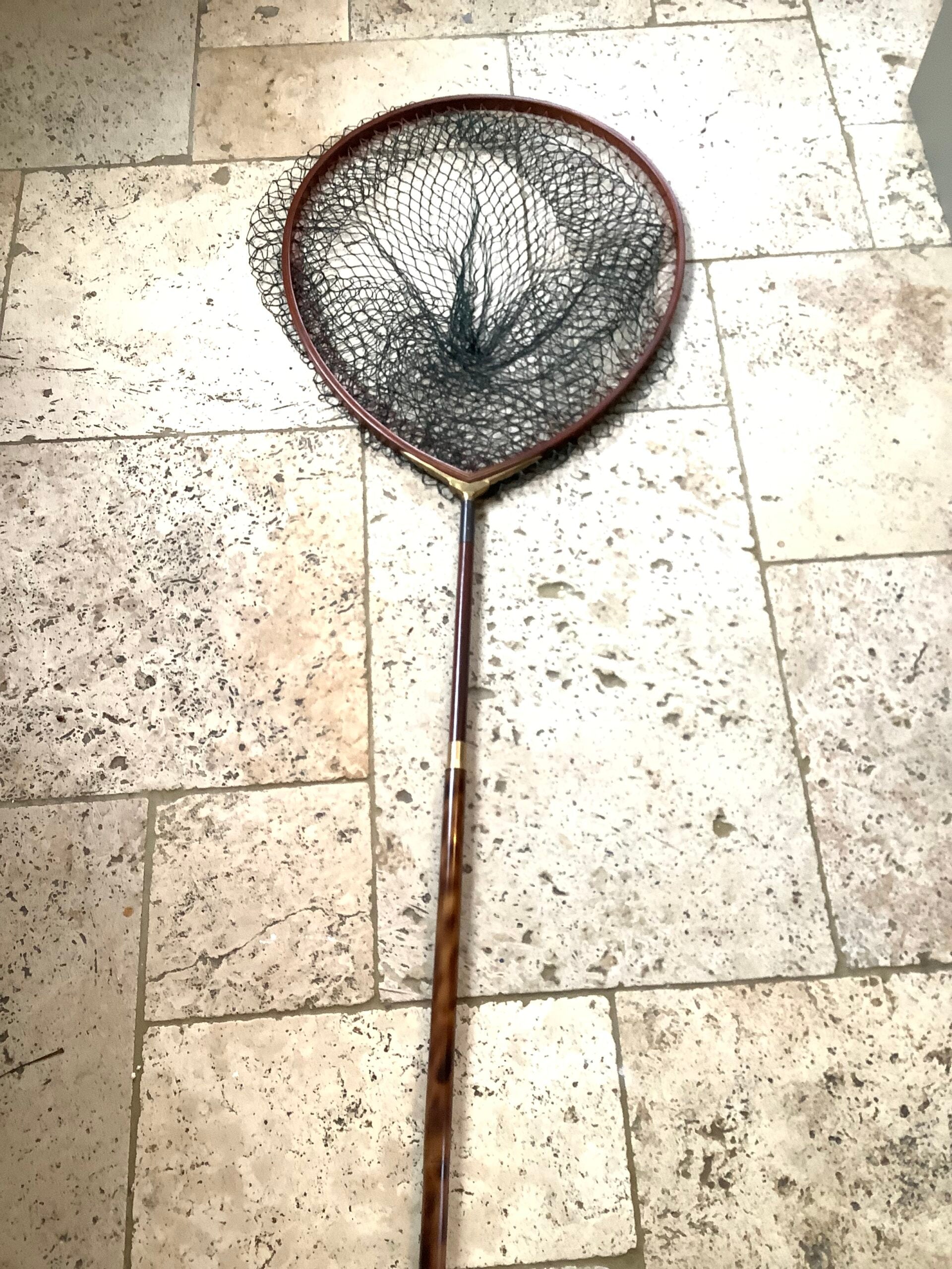 Very Rare Mr Crabtree Large Landing net by Master Craftsman LESZEK DELAG