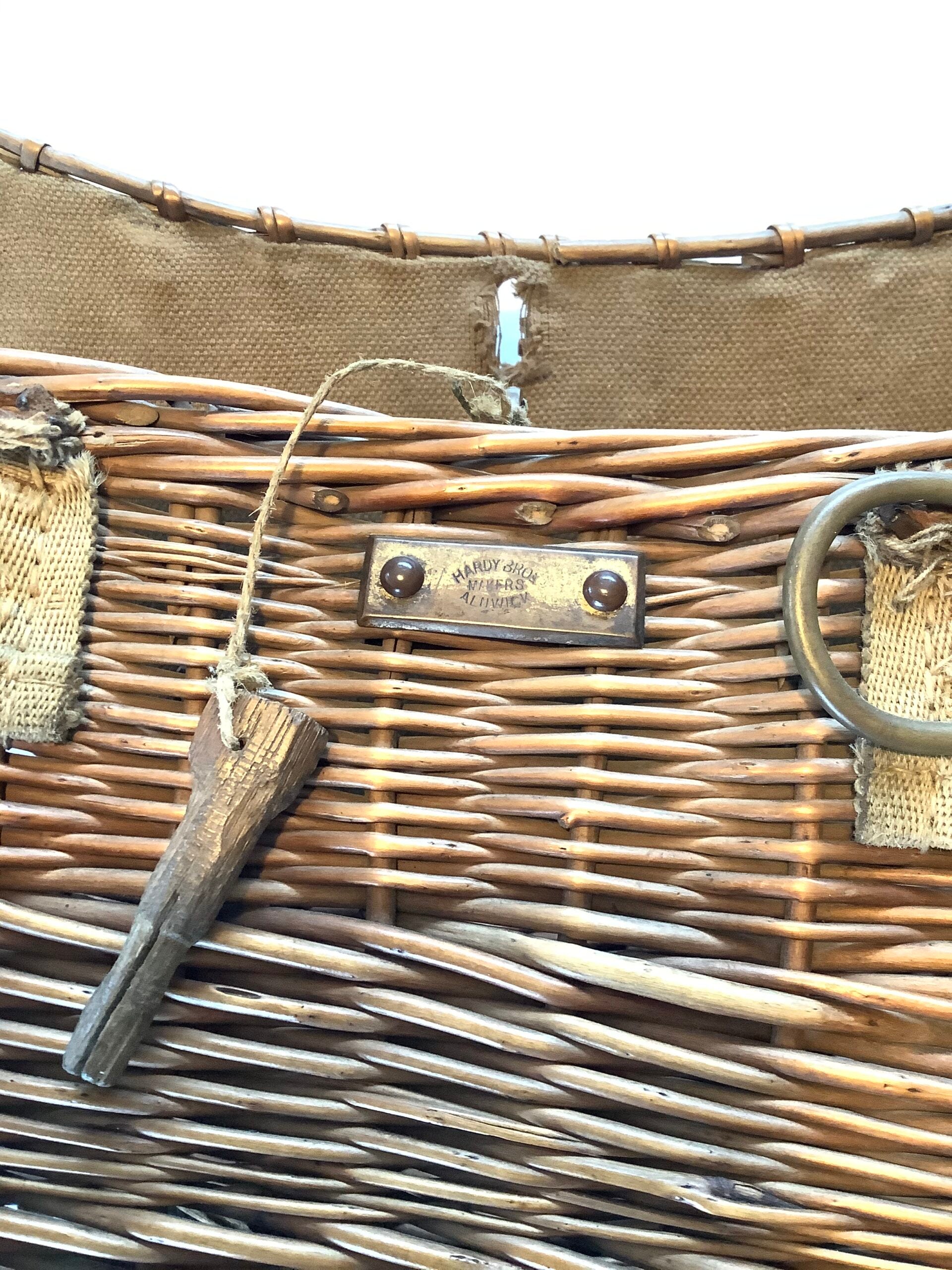 Antique Hardy Bros “ New Perfect” Fisherman’s  Creel