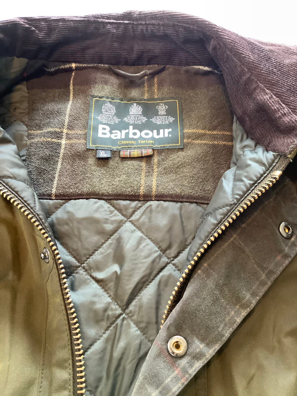 Barbour “Digby“ Wax Jacket XL