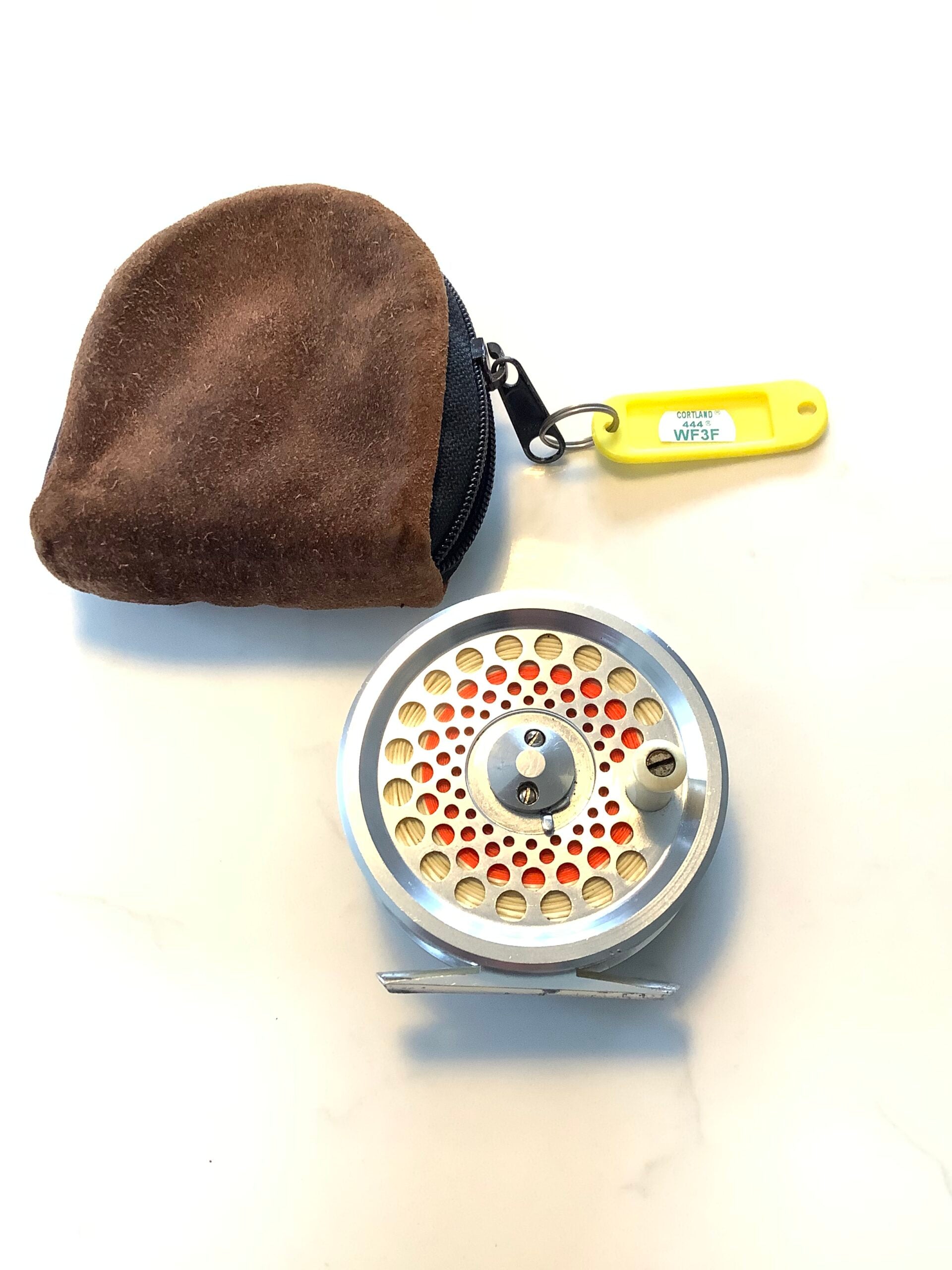 Scarce INTERNATIONAL Shakespeare 2852 Fly Reel with Cortland 444 line – Antique & Vintage Fishing Tackle