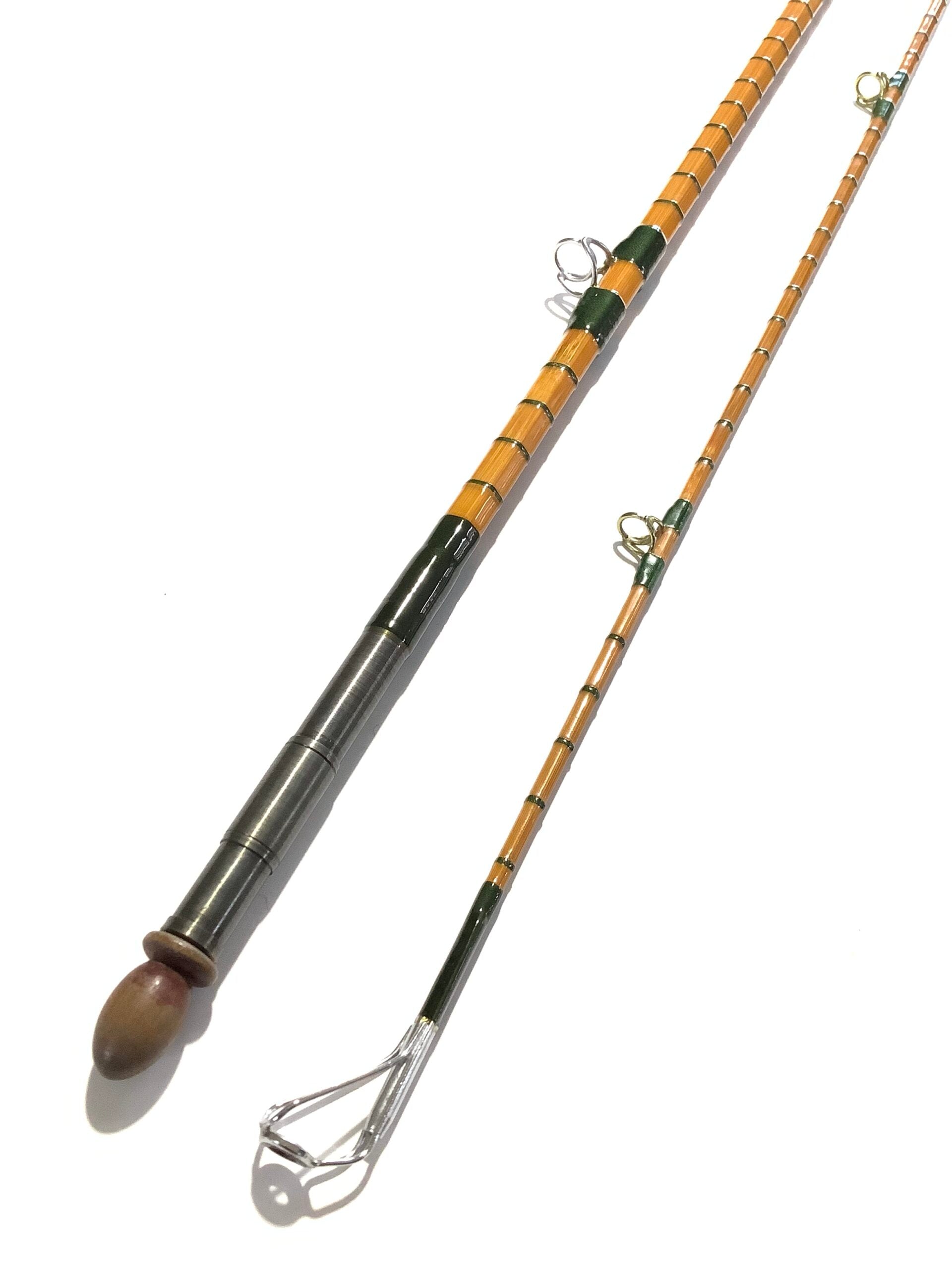 London Rod Company 10ft Built Cane Rod with detachable Cork Handle