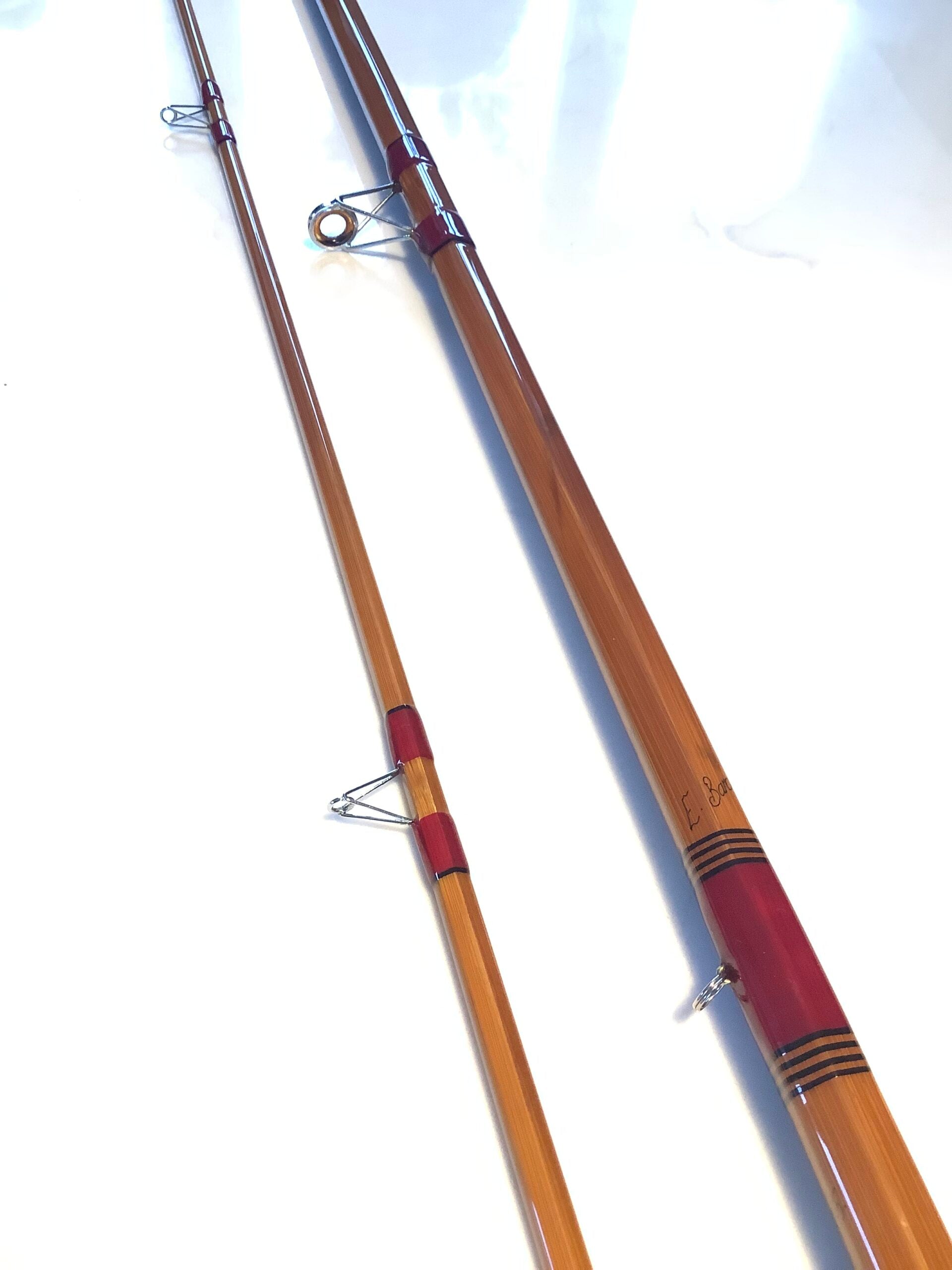 Edward Barder Rod Company “ THE CHRIS YATES MERLIN “Rare HOLLOW BUILT Ltd Edition Built Cane Rod