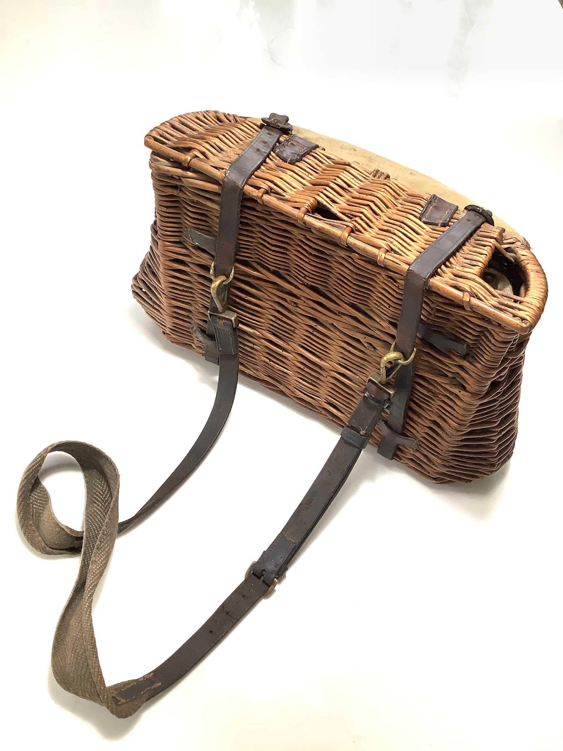 Antique Fisherman’s Creel/Hold-all