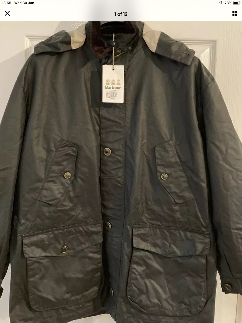Brand New Barbour Endurance Jacket Sage Green