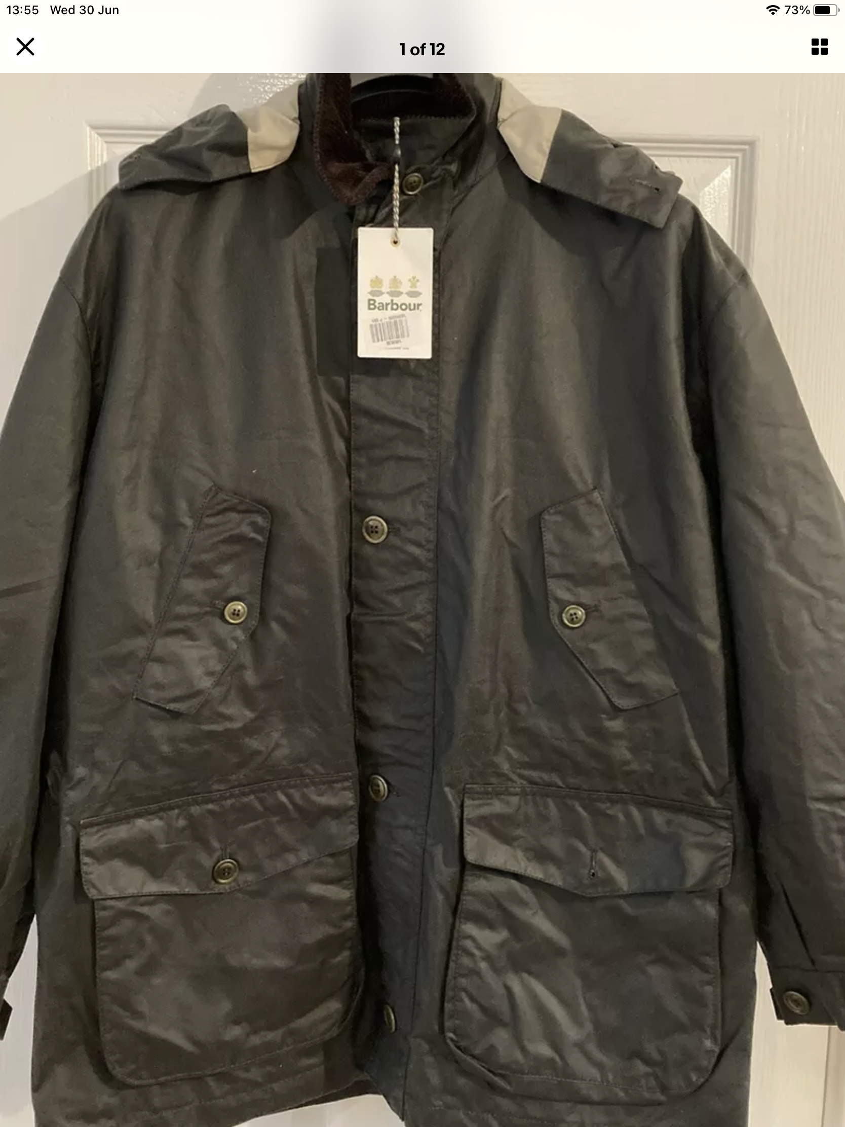 Brand New Barbour Endurance Jacket Sage Green