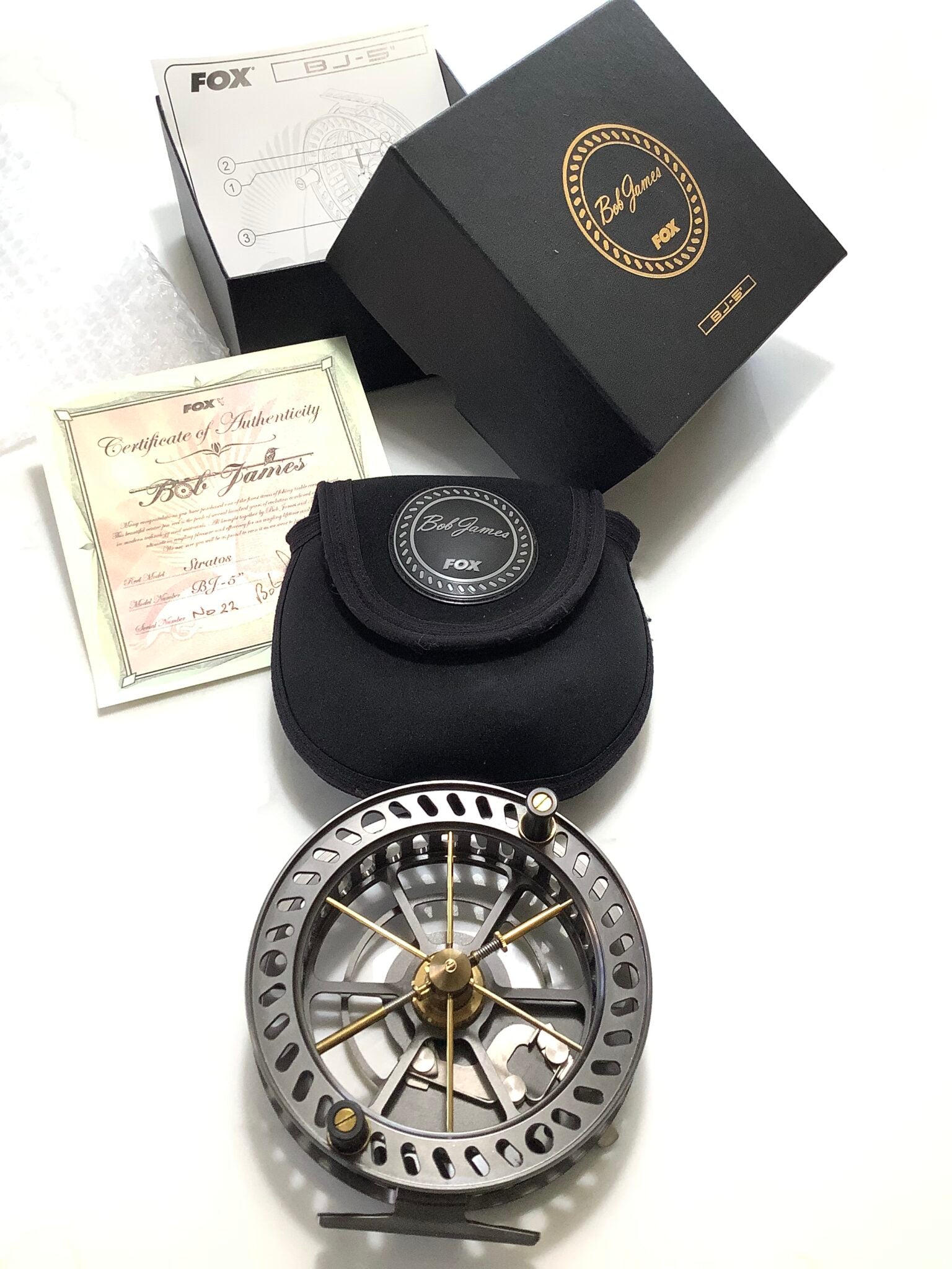 Bob James FOX B.J 5” Limited Edition Centrepin