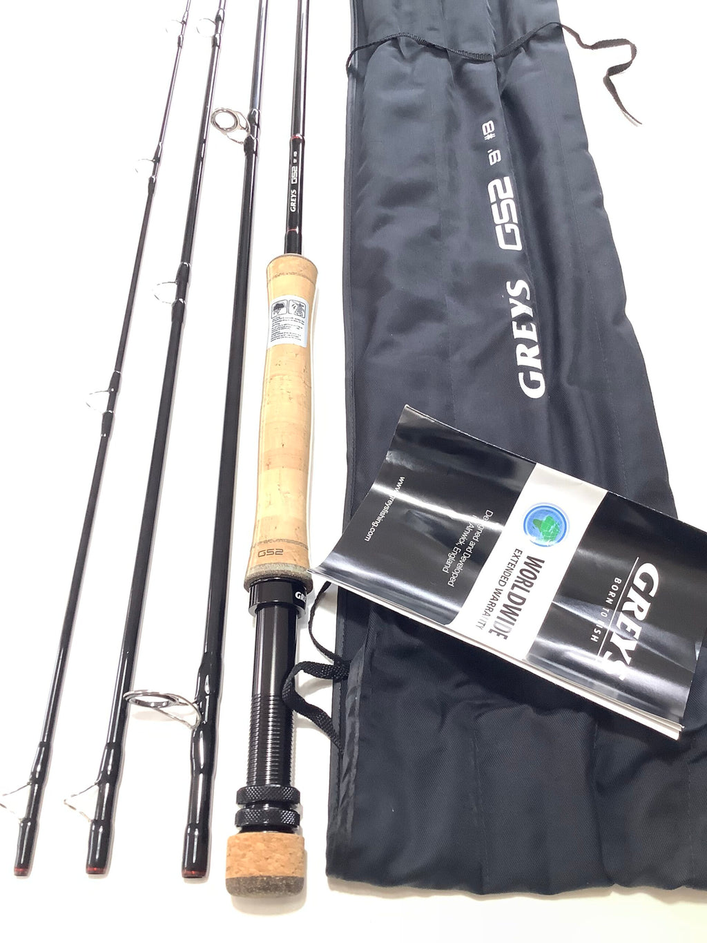 NEW Greys Hardy GS2 FLY ROD 9ft #8 Four piece