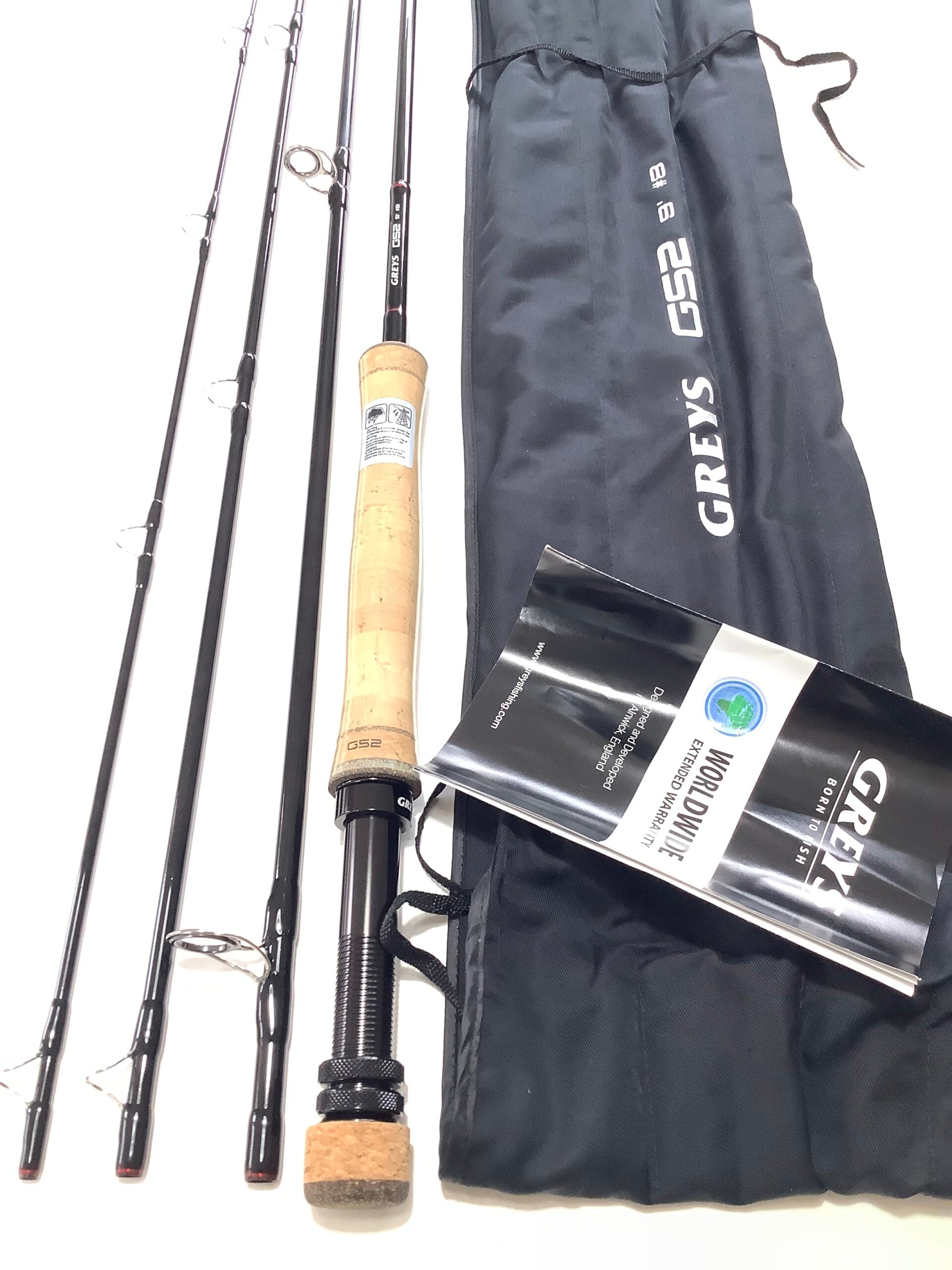 NEW Greys Hardy GS2 FLY ROD 9ft #8 Four piece