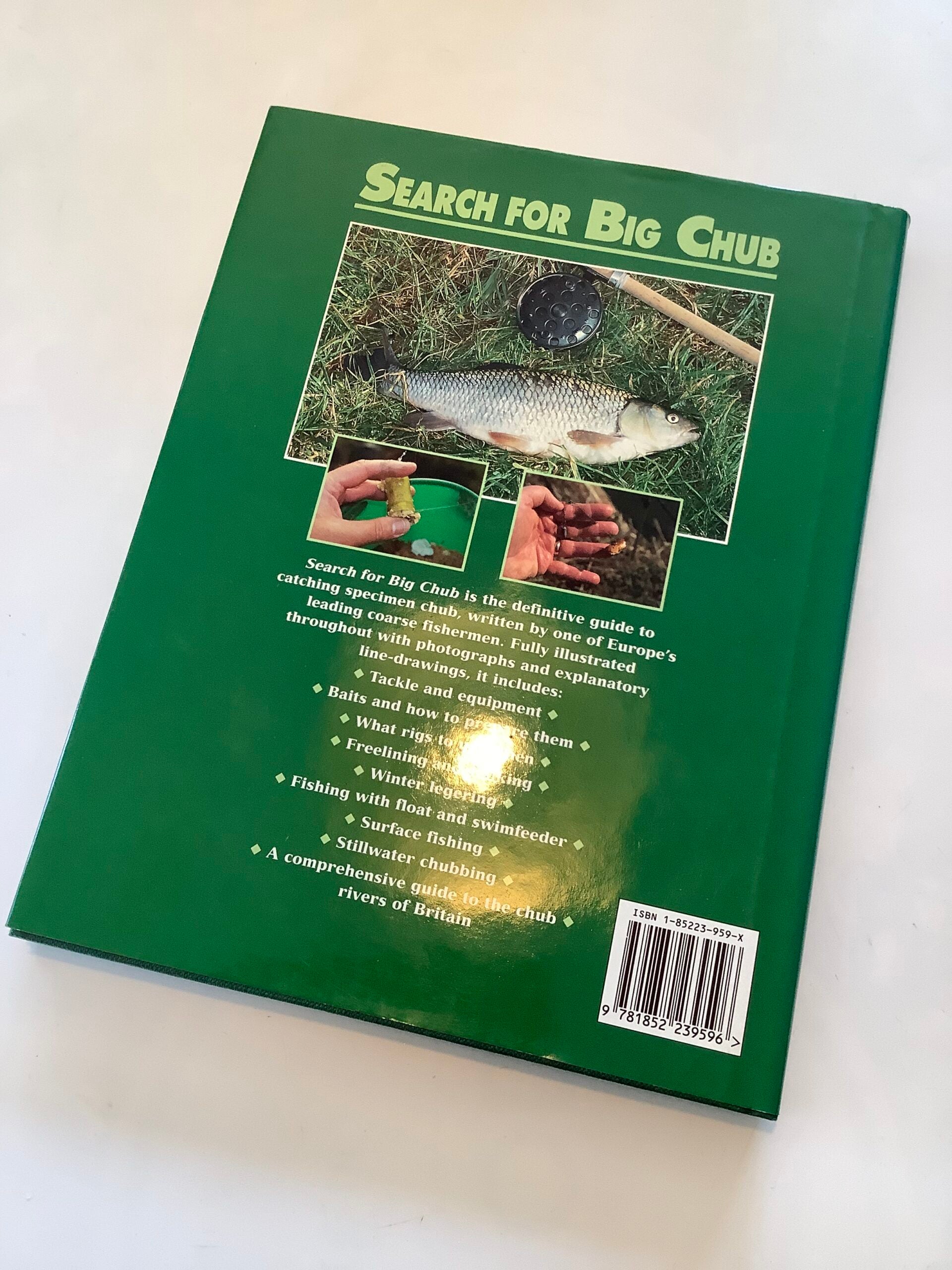 Search For Big Chub by Tony Miles 1st Edition