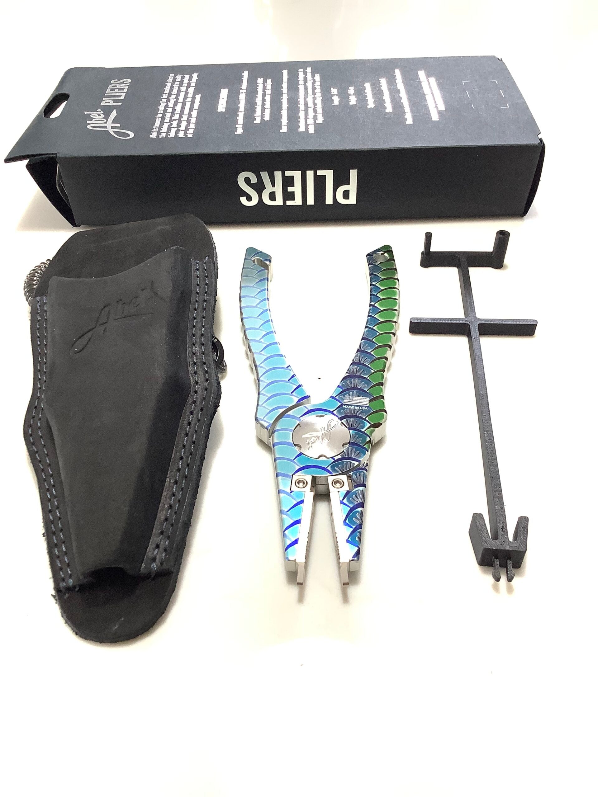 NEW latest design by ABEL Graphic TARPON Fishing Pliers/Multi-Tool