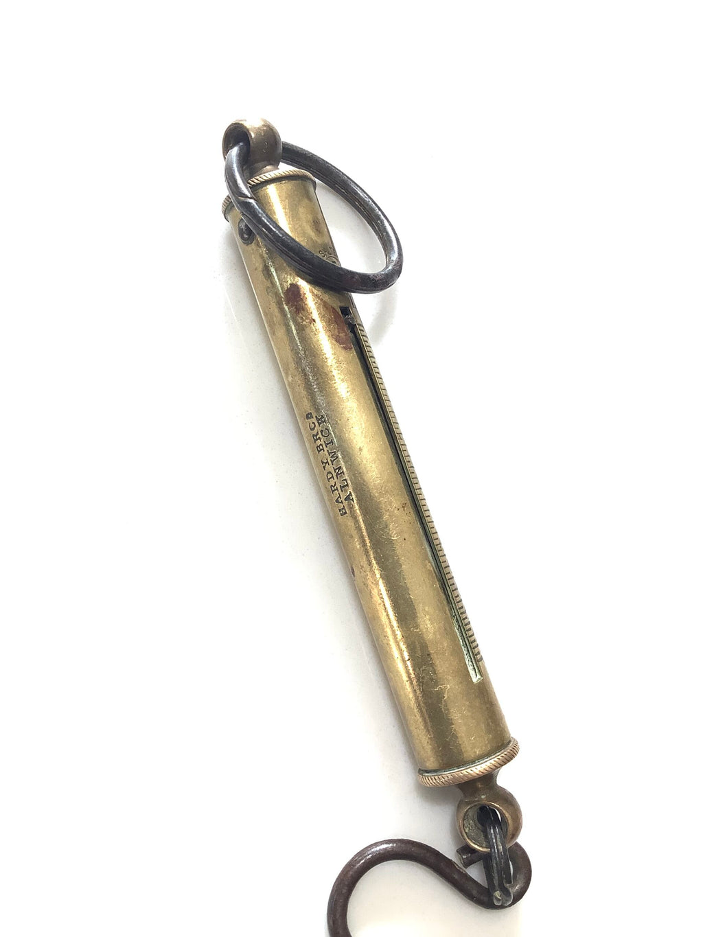Antique HARDY BROS Brass Pocket Weighing Balance 30lbs