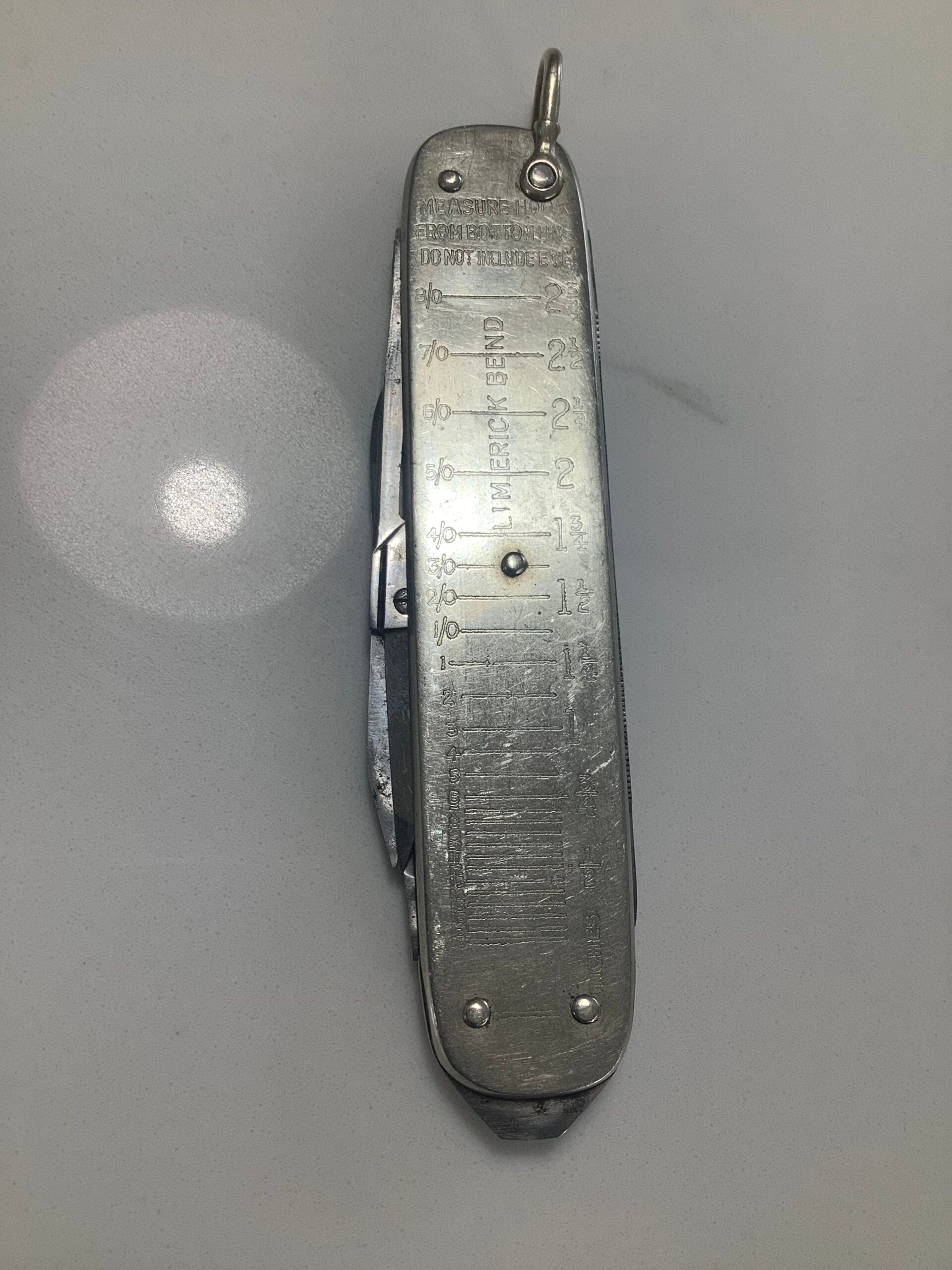 Rare Antique Fisherman’s Nickel Silver Pocket Knife