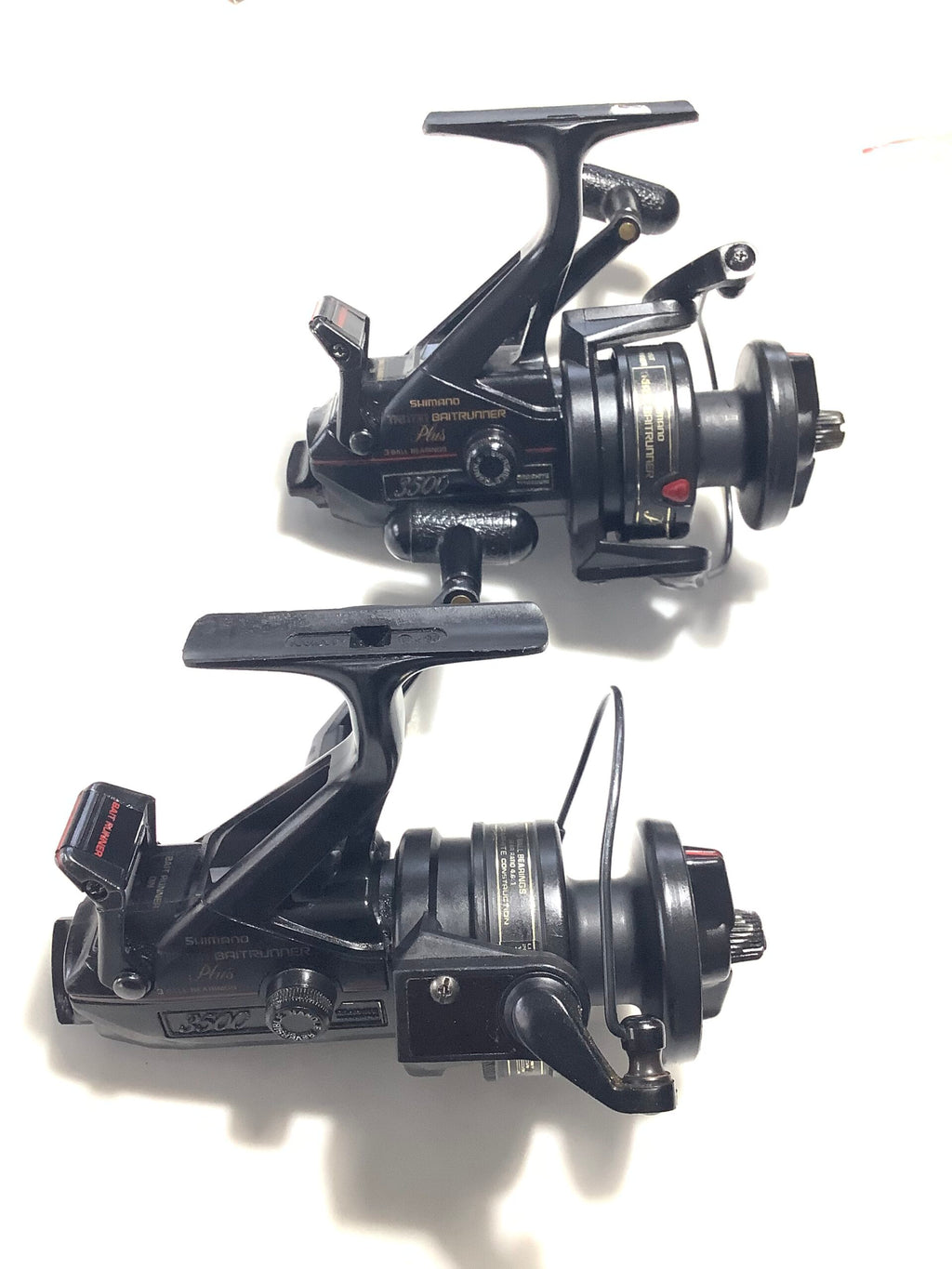 Vintage Pair SHIMANO TRITON BAITRUNNERS Plus 3500