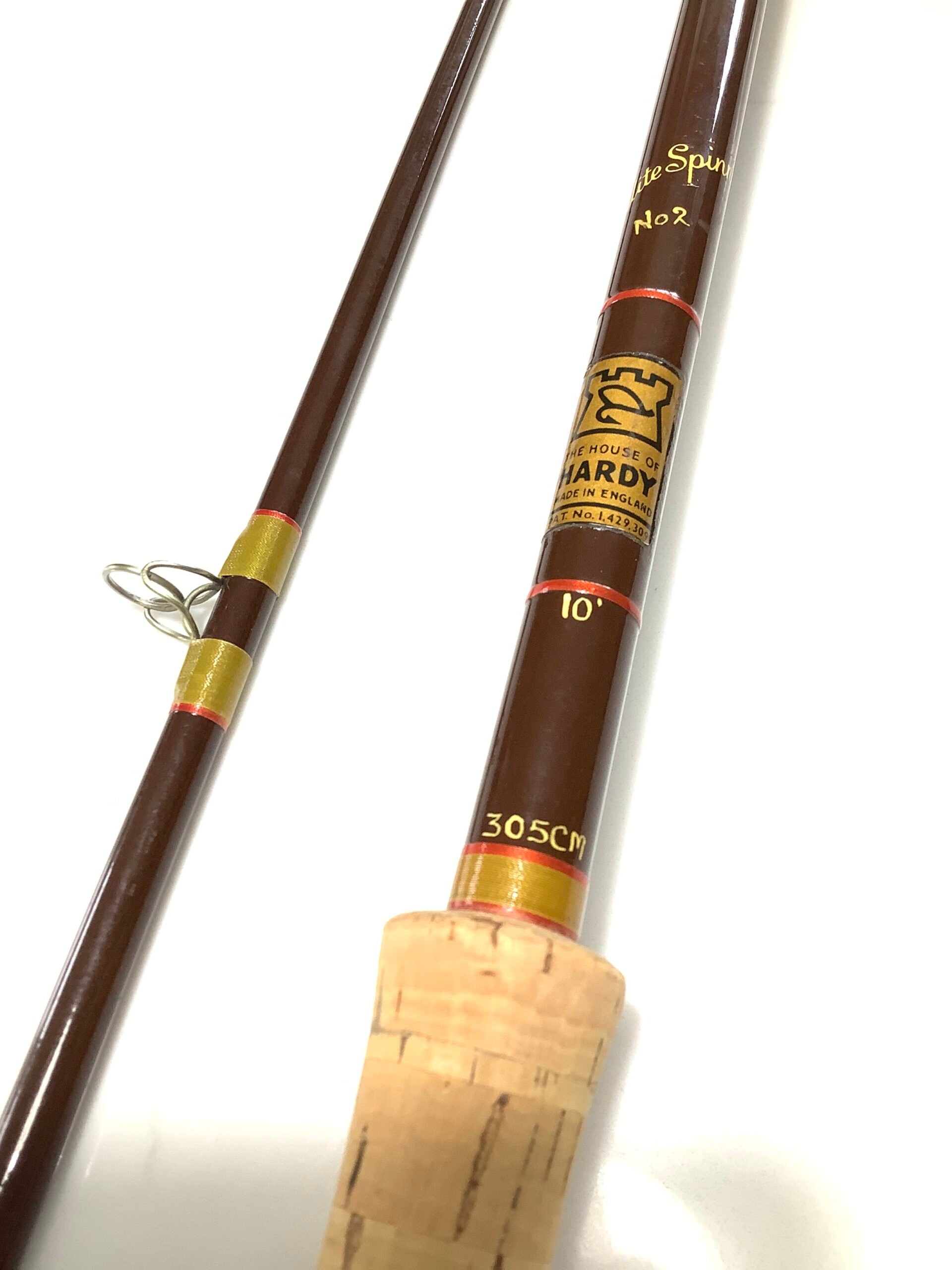 Hardy Bros No.2 10ft Spinning Rod.