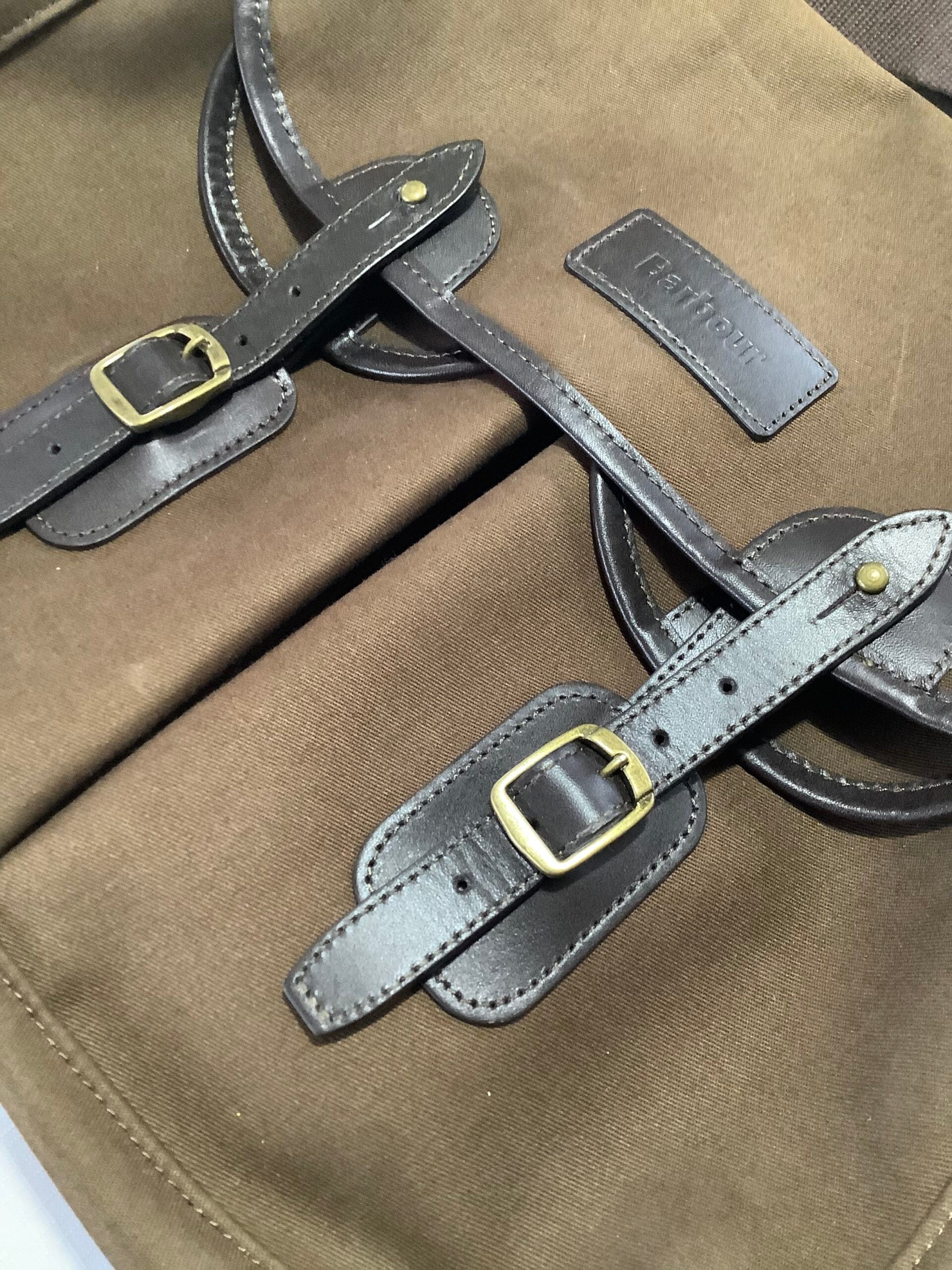 BARBOUR as new Fishermans Bag