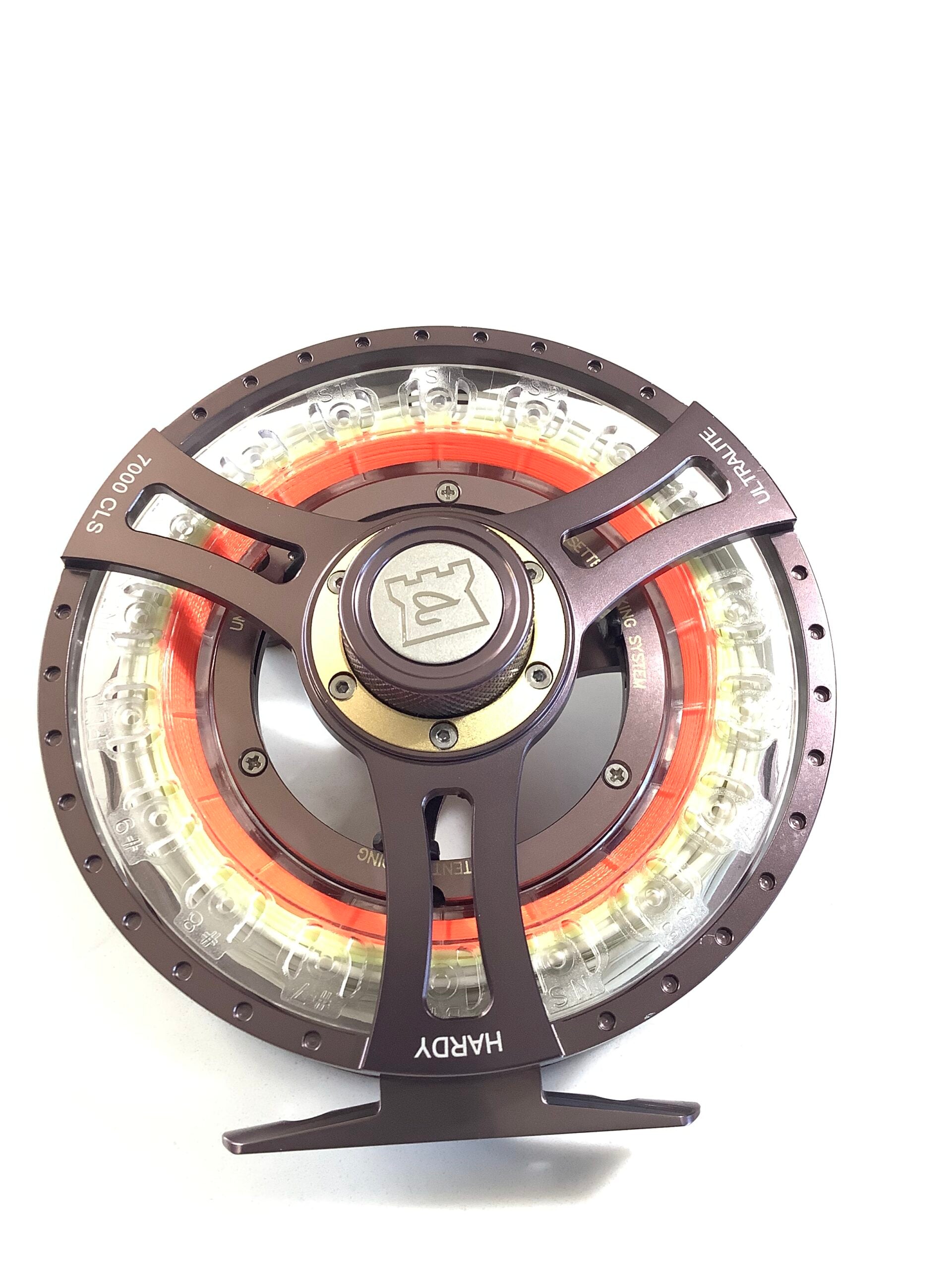 As New Hardy Bros Ultralite CLS 7000 Fly Reel with New Lines
