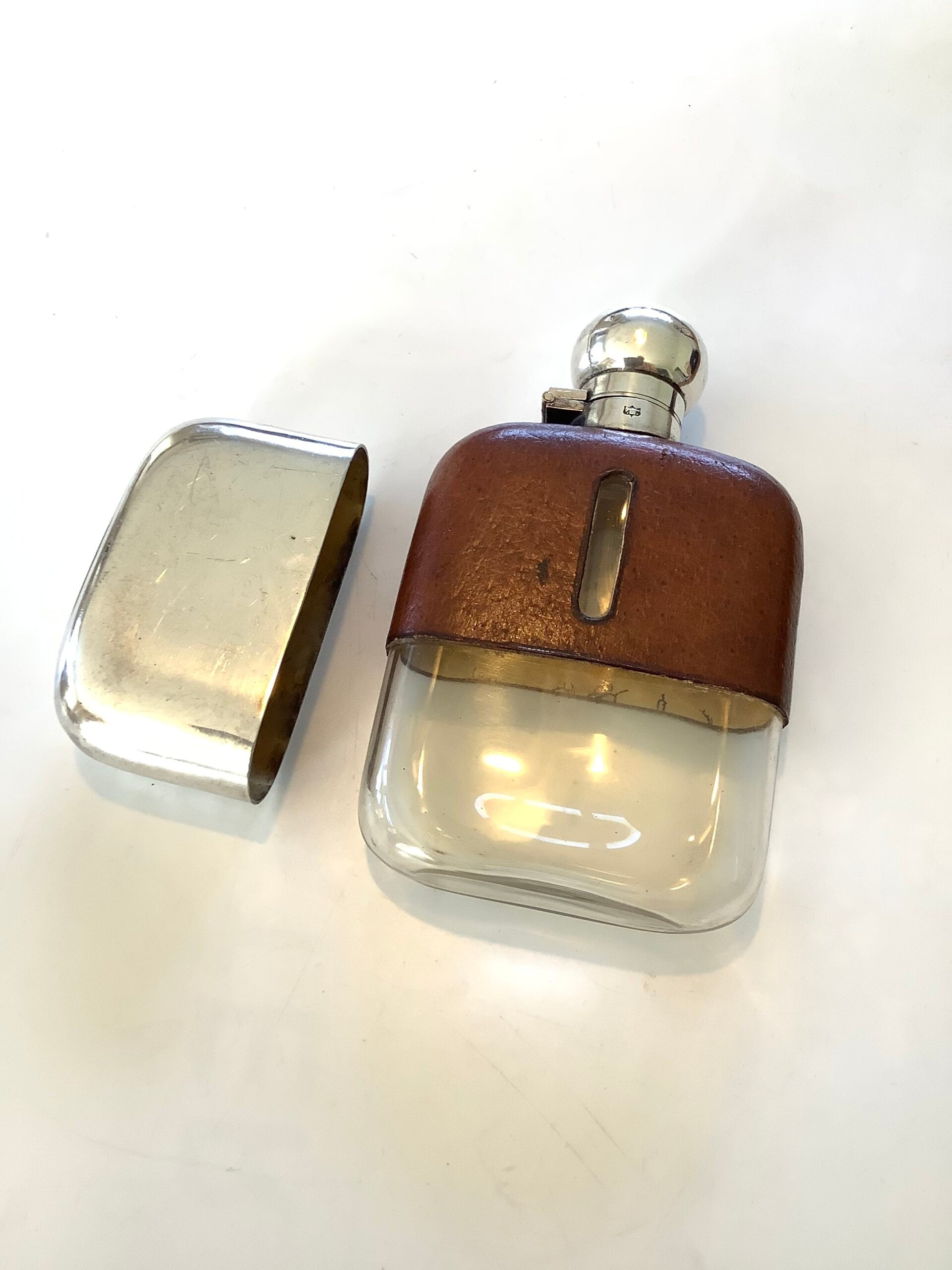 Antique James Dixon Hip Flask