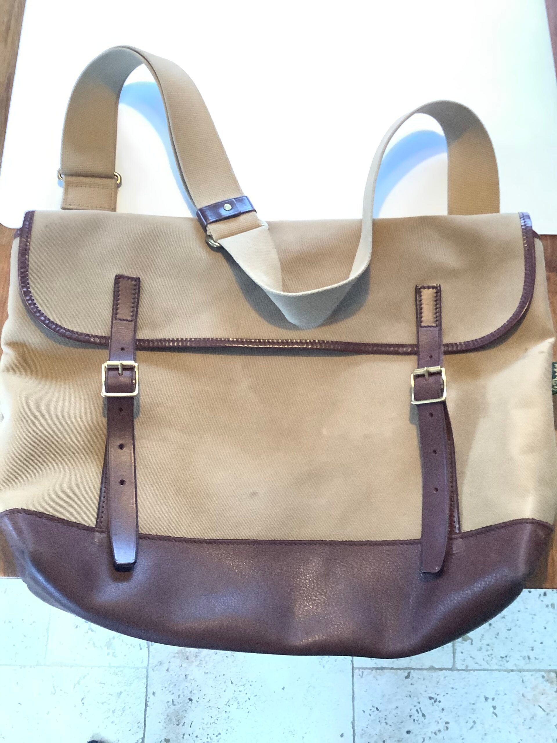 Brady leather Canvas Sportsman’s Bag