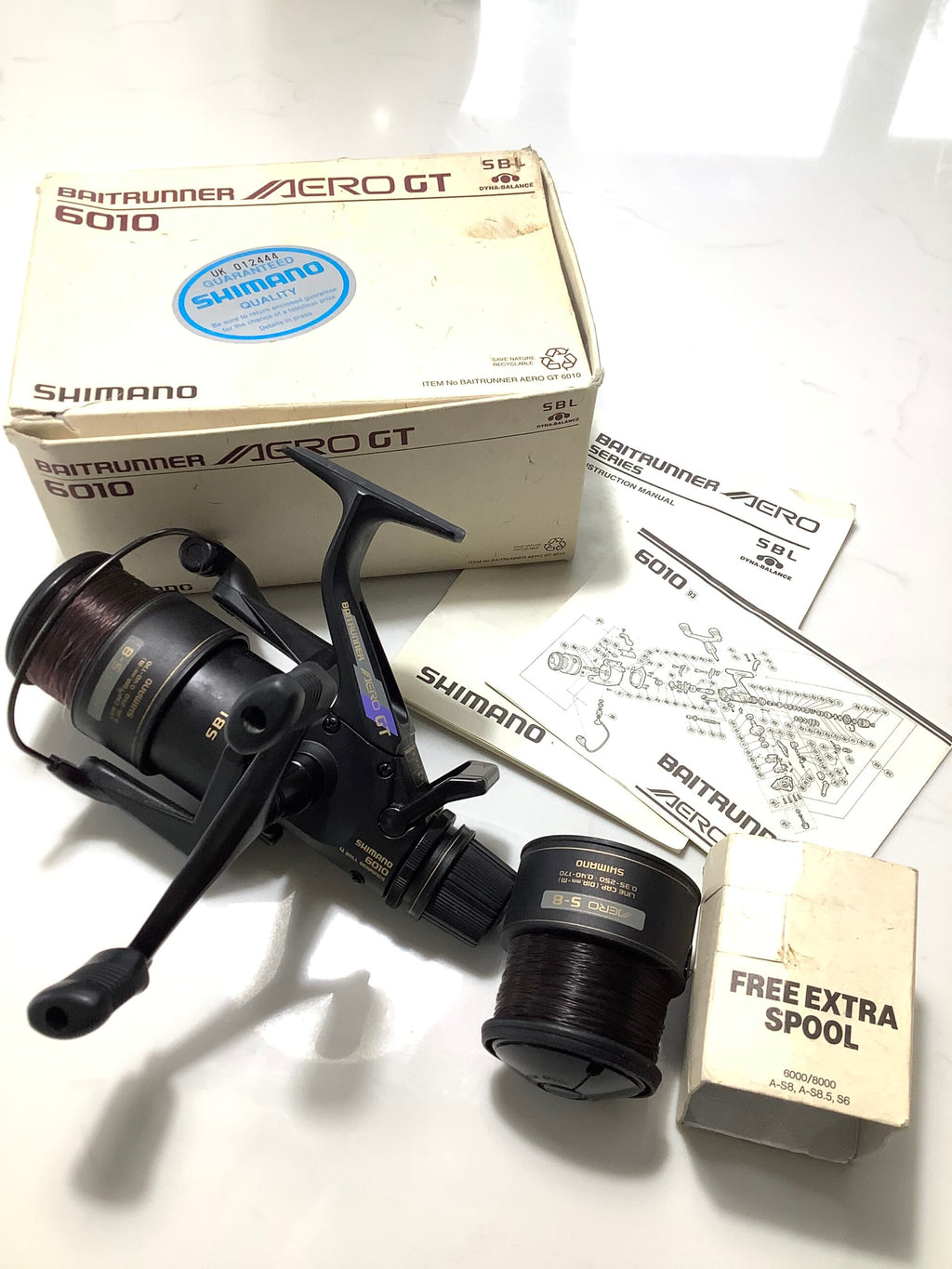 SHIMANO AERO GT 6010 Baitrunner Boxed – Antique & Vintage Fishing Tackle