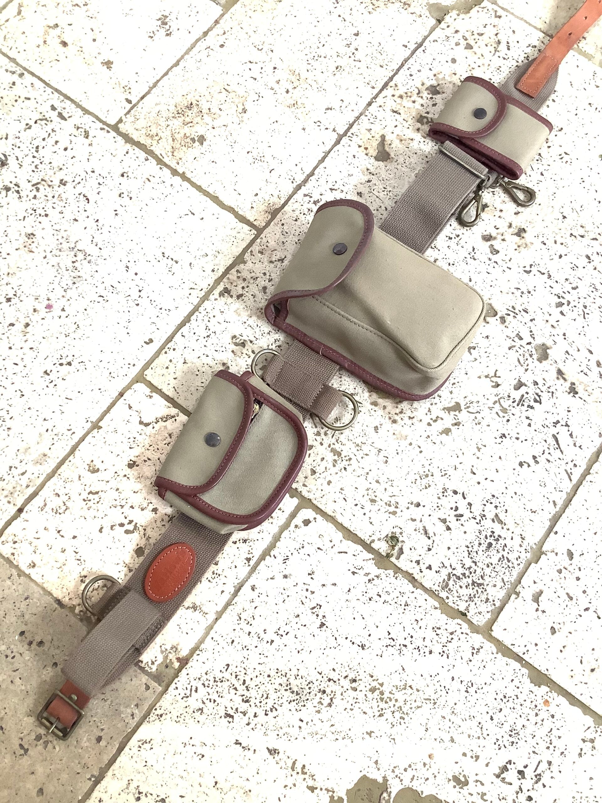 FARLOWS OF PALL MALL LONDON FLY FISHING HOLD-ALL BELT