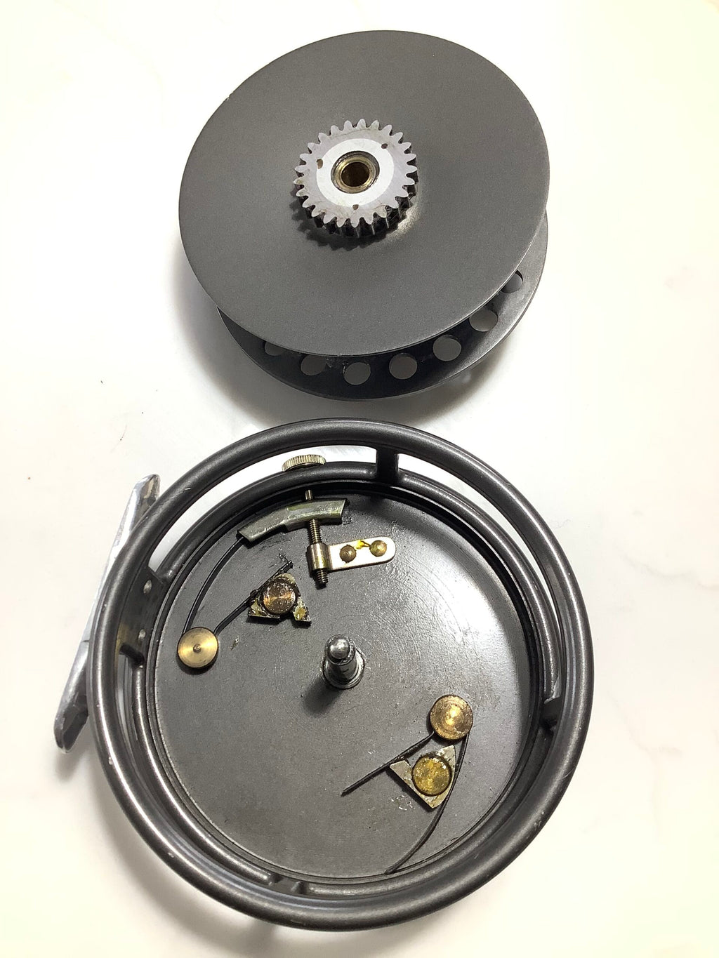 Rare Hardy Bros “ ALCEDO “ 3 7/8” Fly Reel
