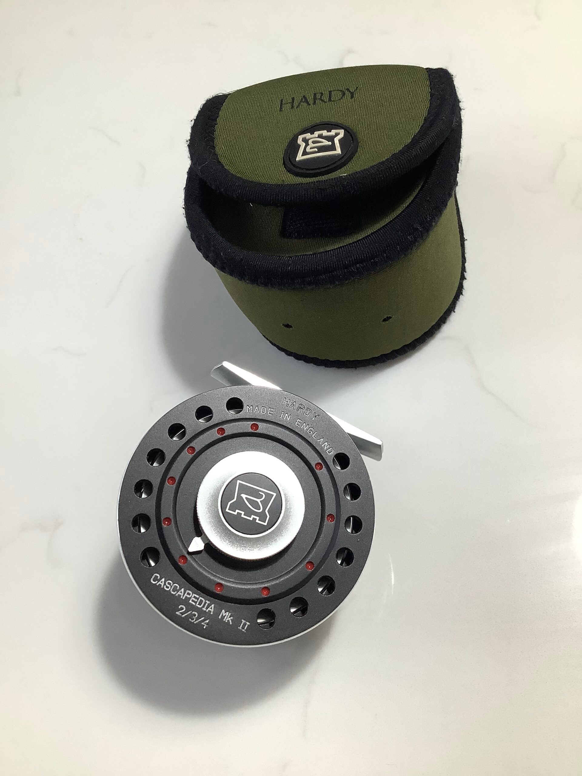 Hardy Bros CASCAPEDIA 2/3/4# Fly Reel with Line