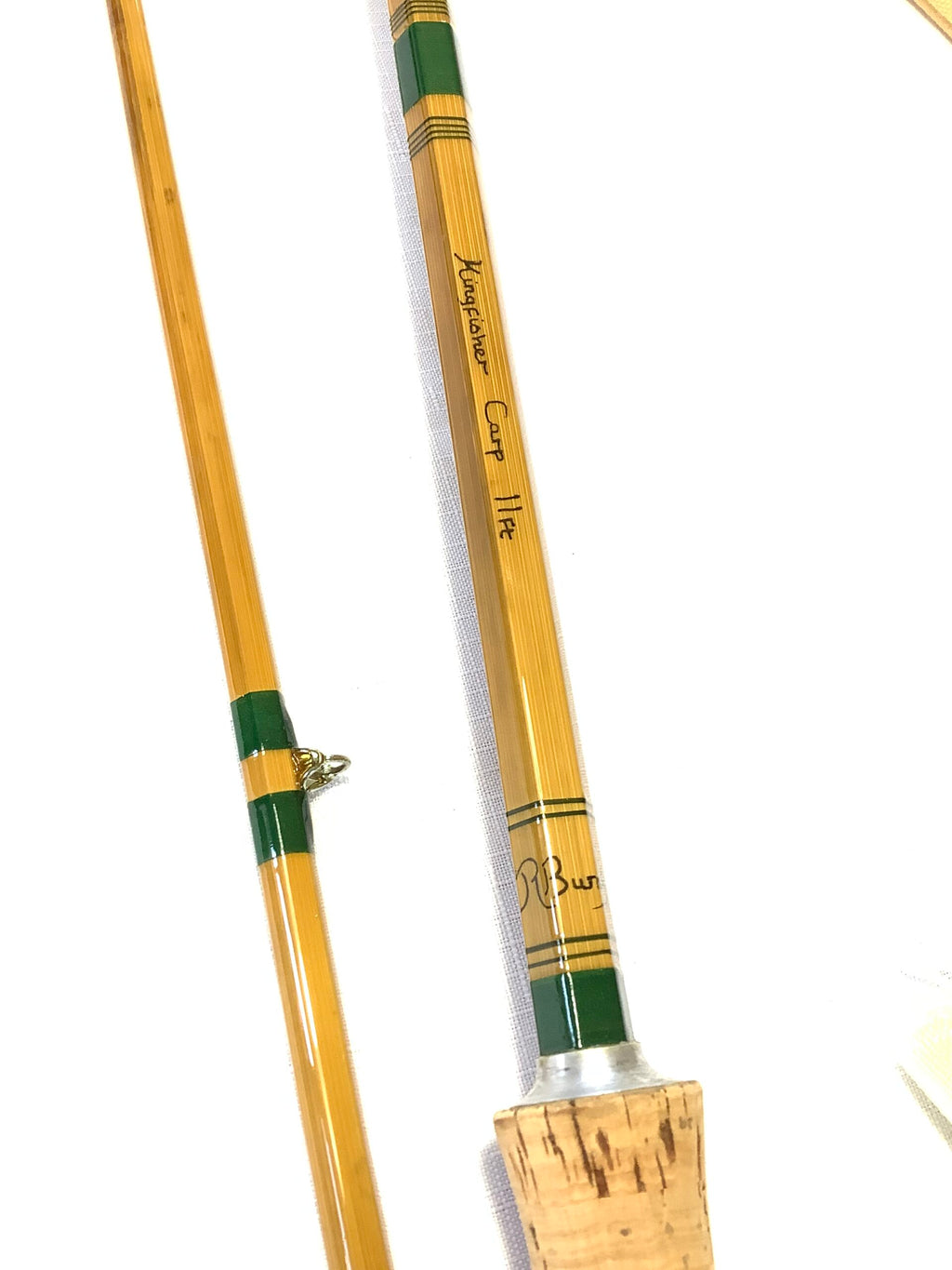 RYAN BURNS “ KINGFISHER” Built Cane Carp Rod.