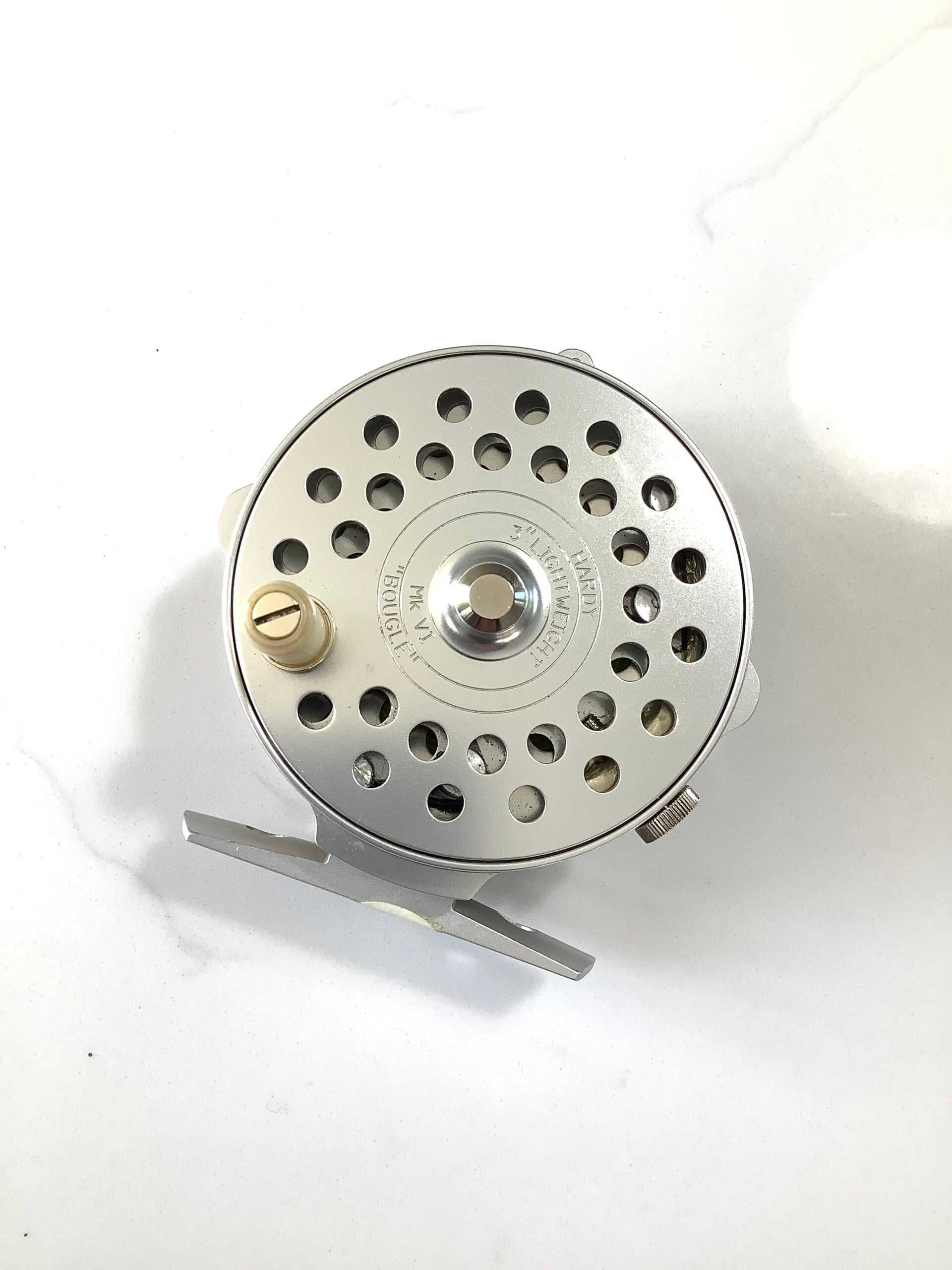 Hardy Bros BOUGLE 3” MKVI lightweight Fly Reel with new Line