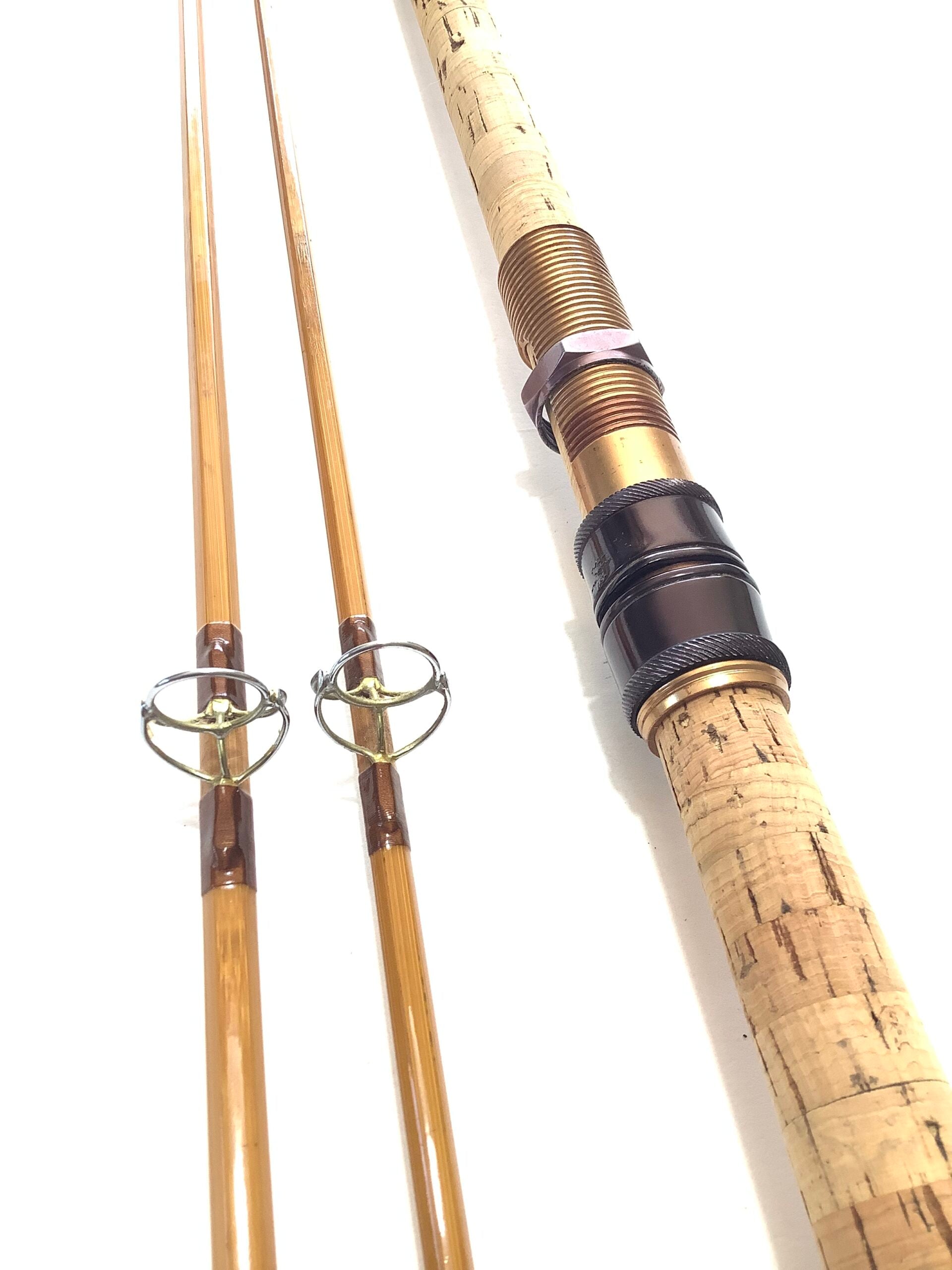 Scarce ALLCOCK Co 10FT CARP/AVON Two tips Built Cane Rod
