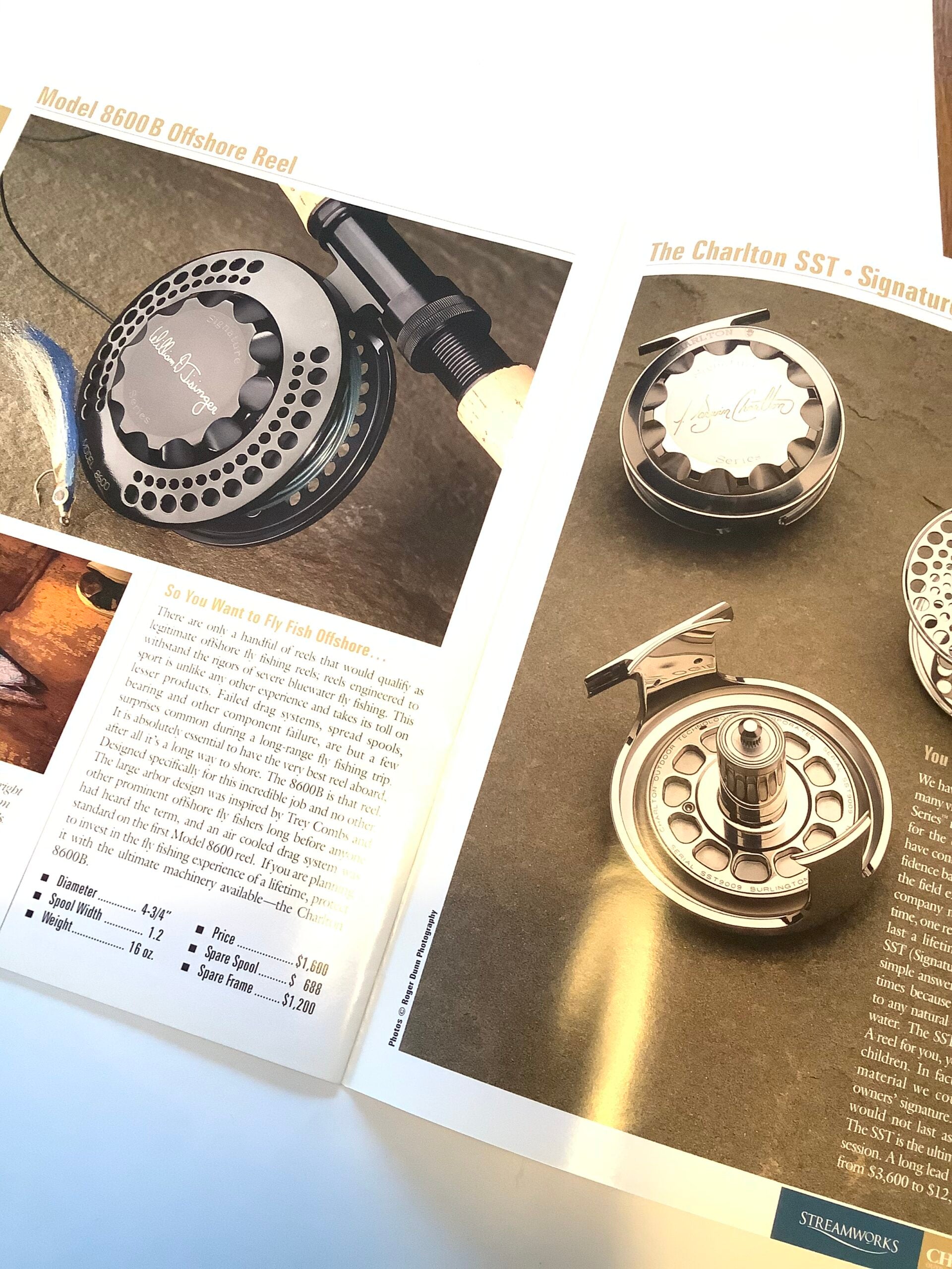 Rare Charlton Outdoor Technologies Fly Reel Guide