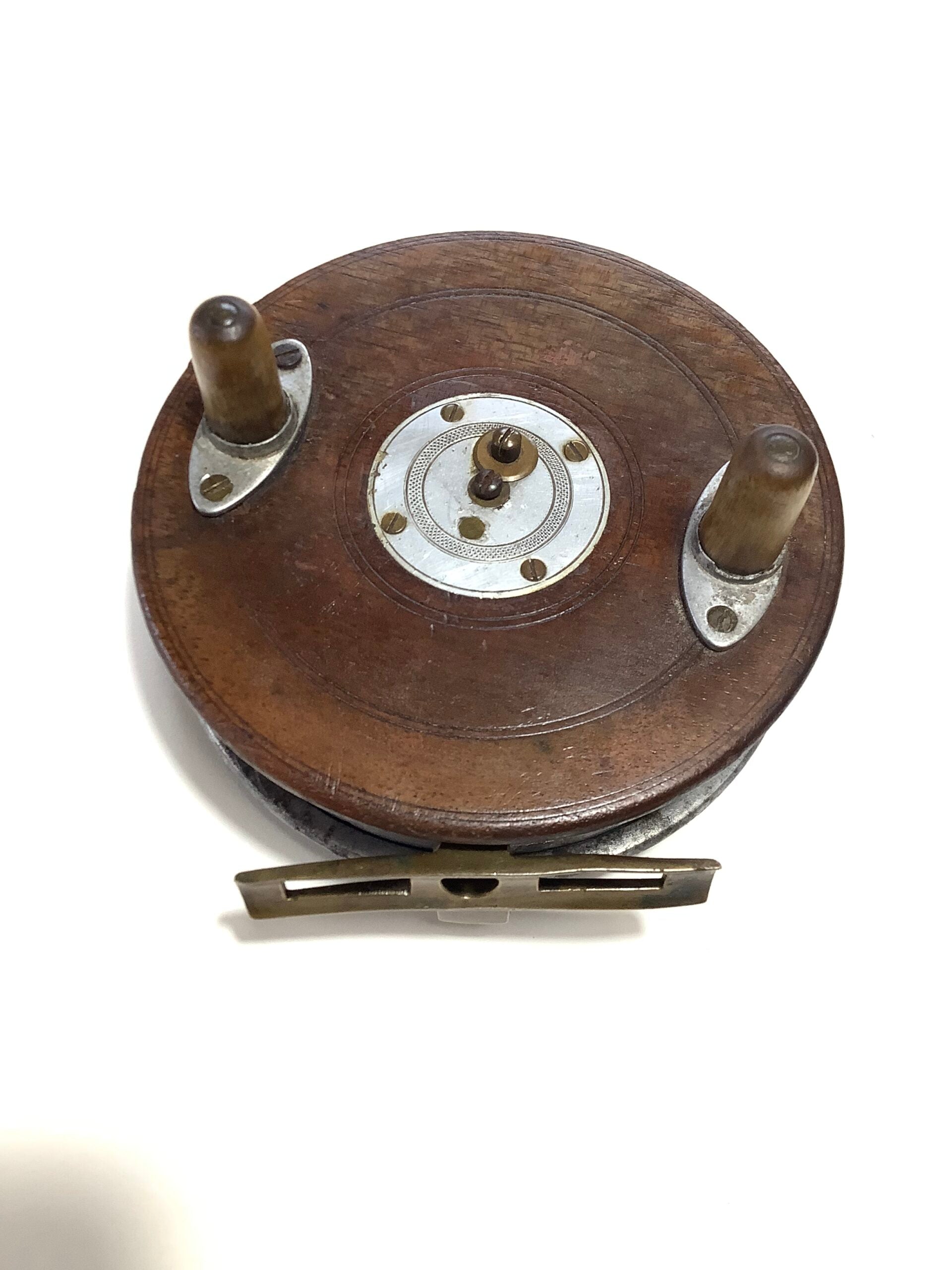 Antique Slater Latch ZEPHYR 41/2” Centrepin Reel