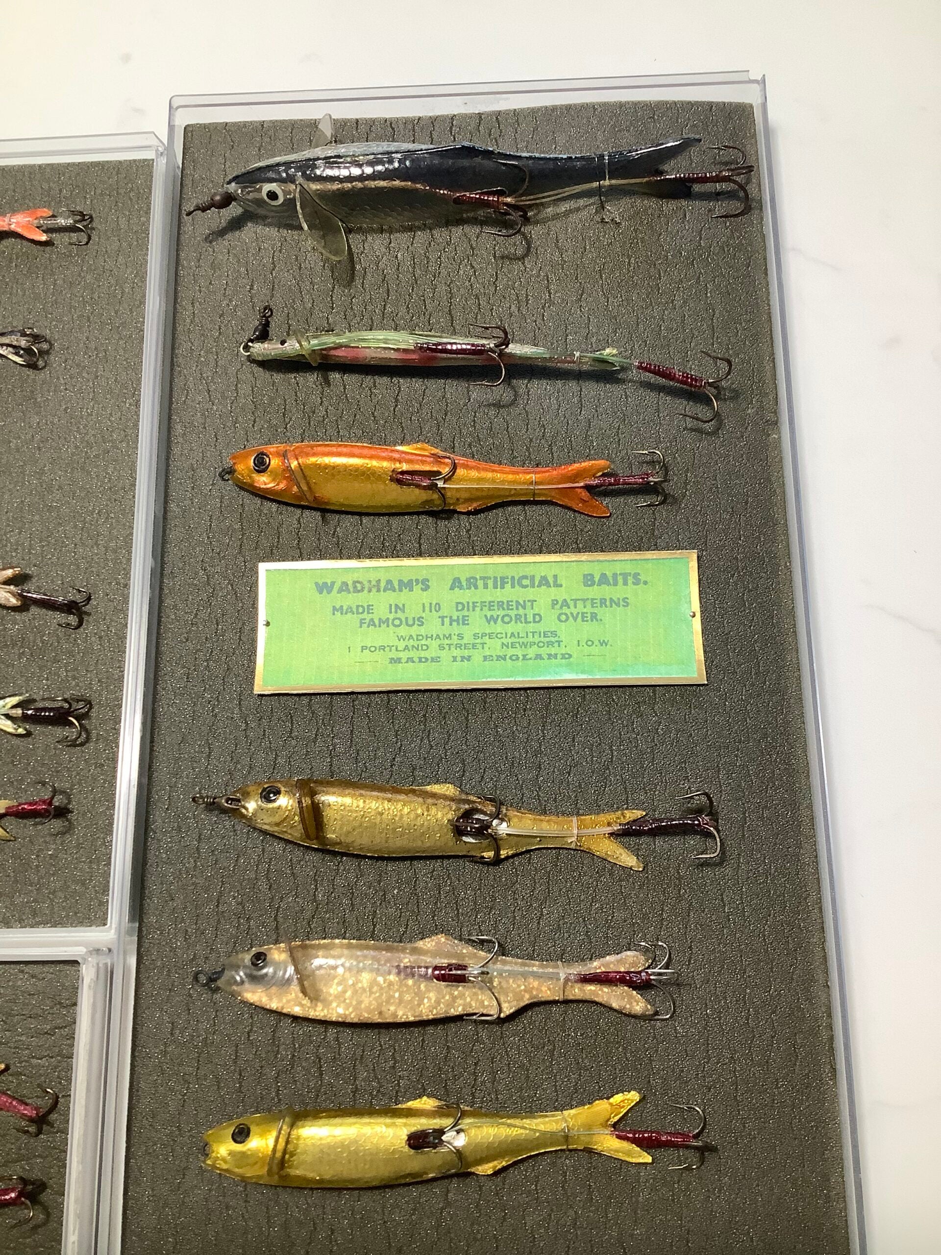 Vintage PERCY WADHAMS Large size Baits/Lures – Antique & Vintage Fishing Tackle