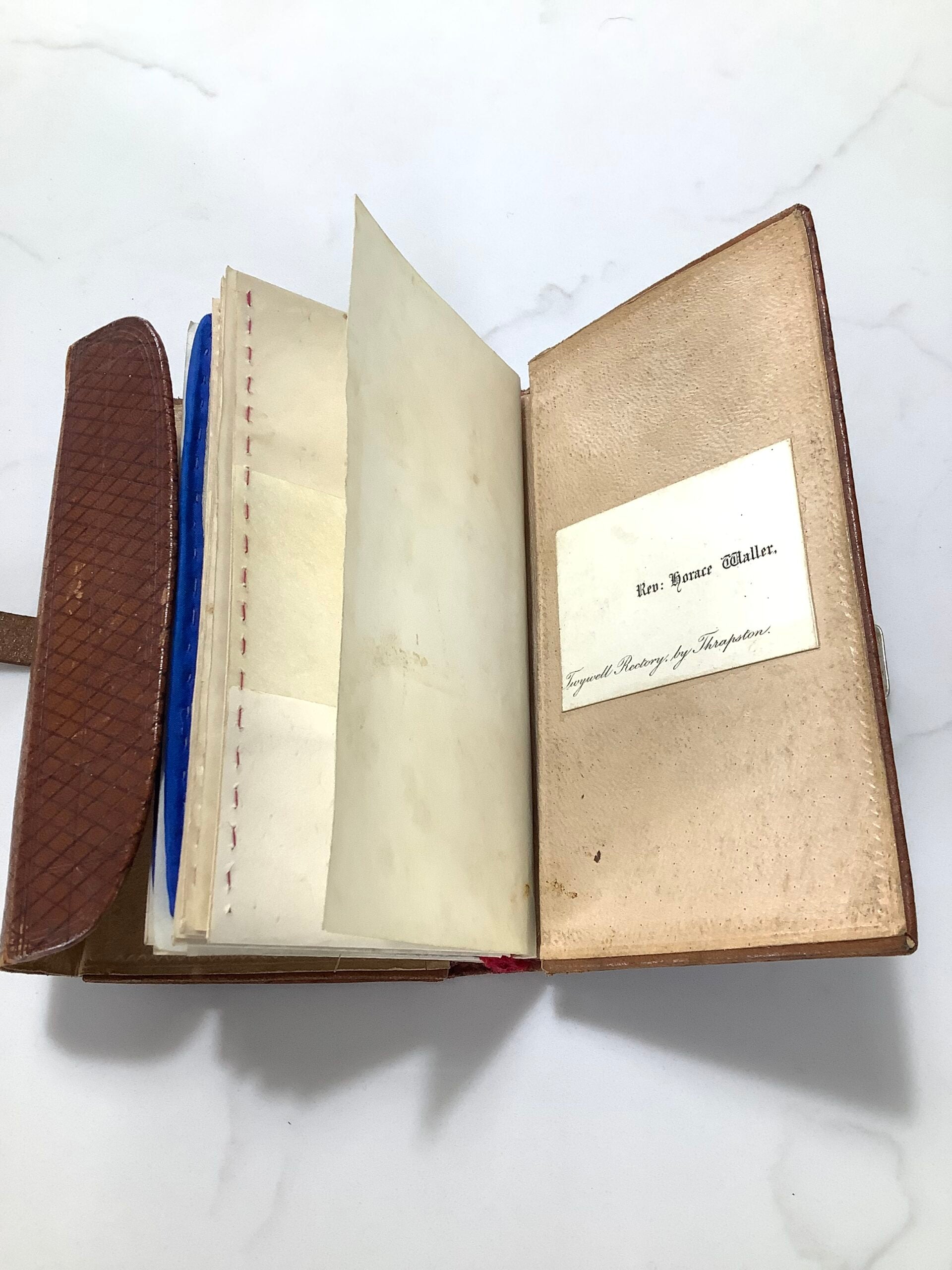 Superb condition Antique A&amp;N Trout Fishers Fly Wallet