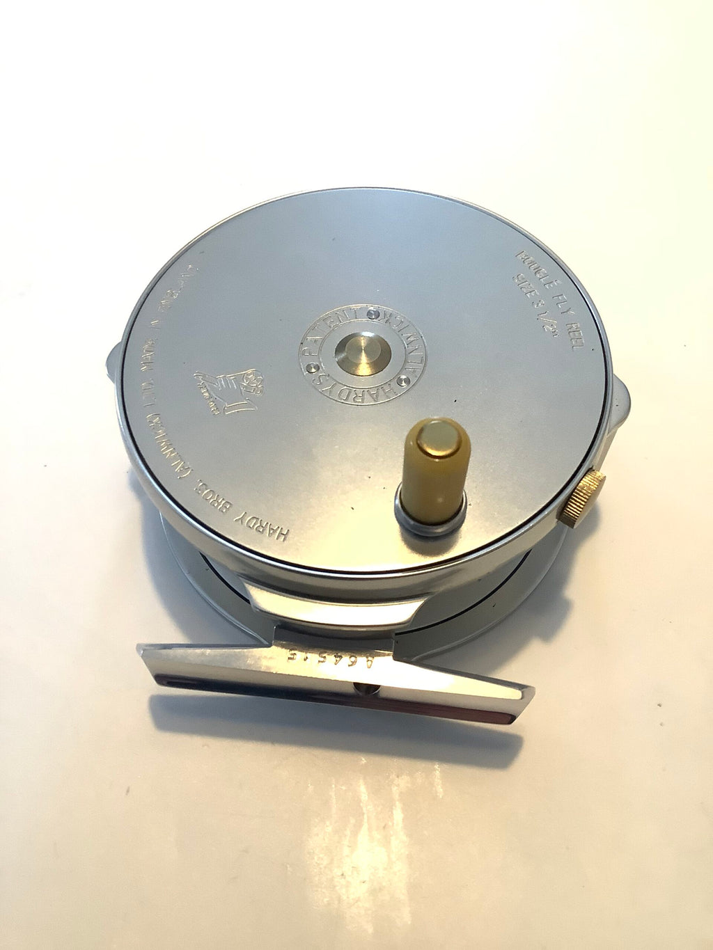 New mint a Hardy Bros Heritage Bougle 31/2” Fly Reel