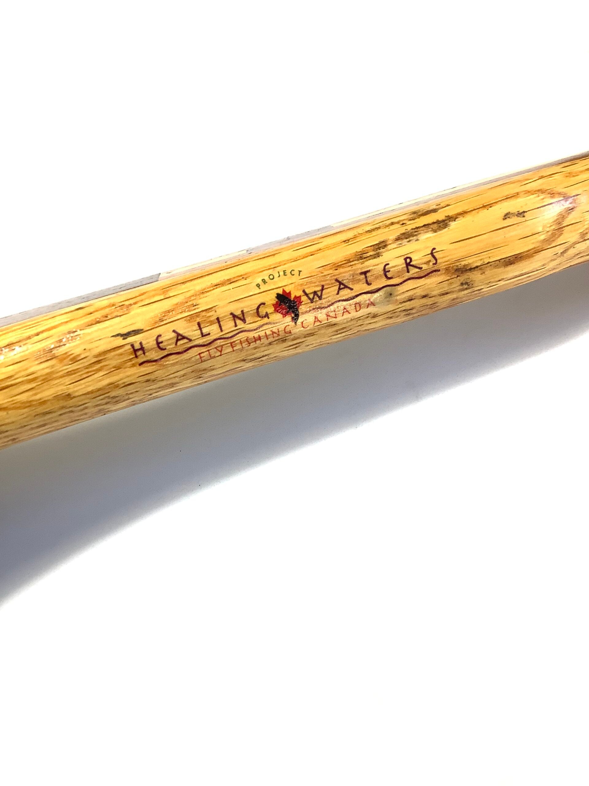 Best Canadian Quality Hand crafted Bent Ash/ hardwood framed MOBEY Trout Fishers Net