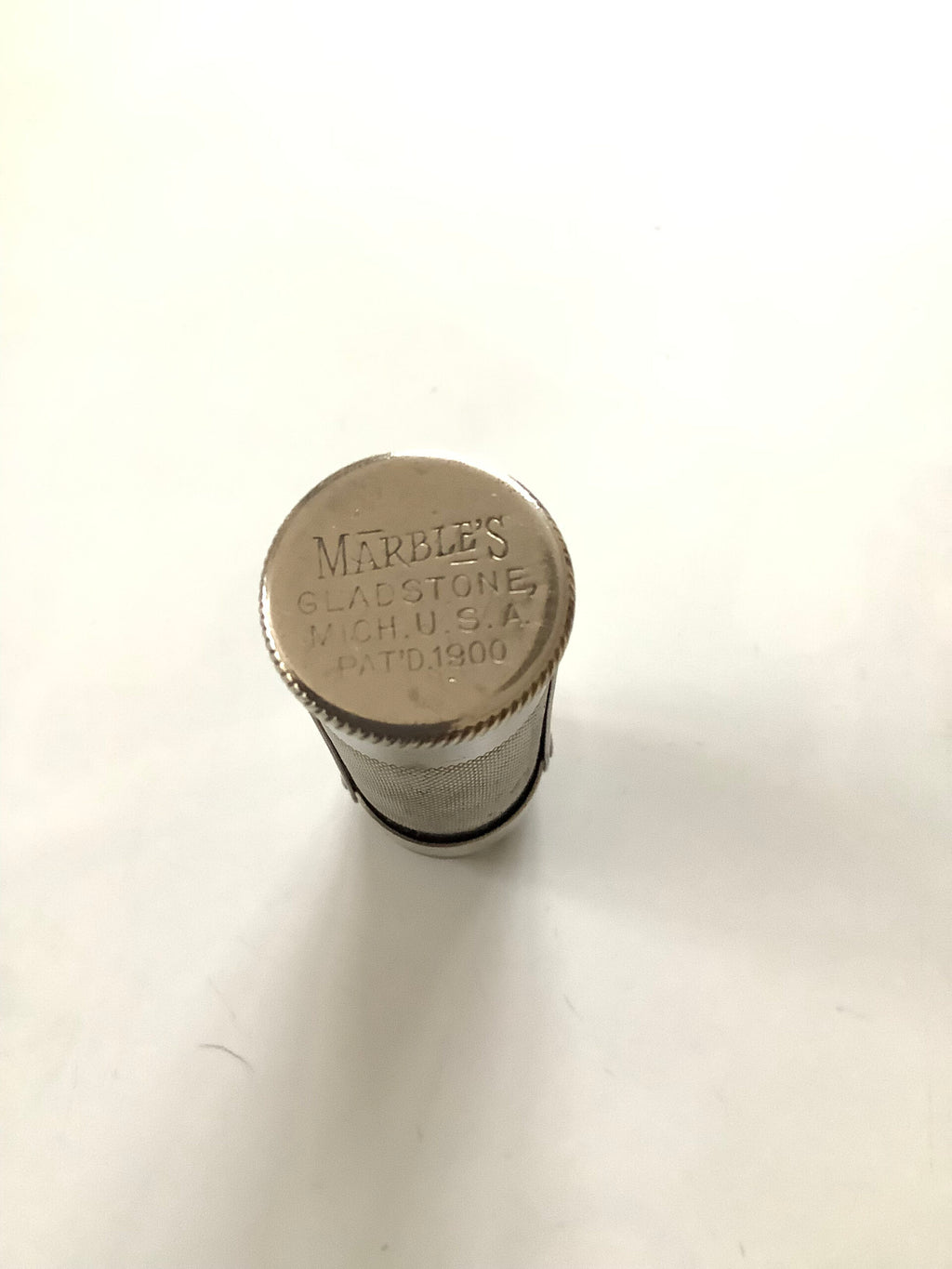 Rare Antique MARBLES GLADSTONE Shot dispenser