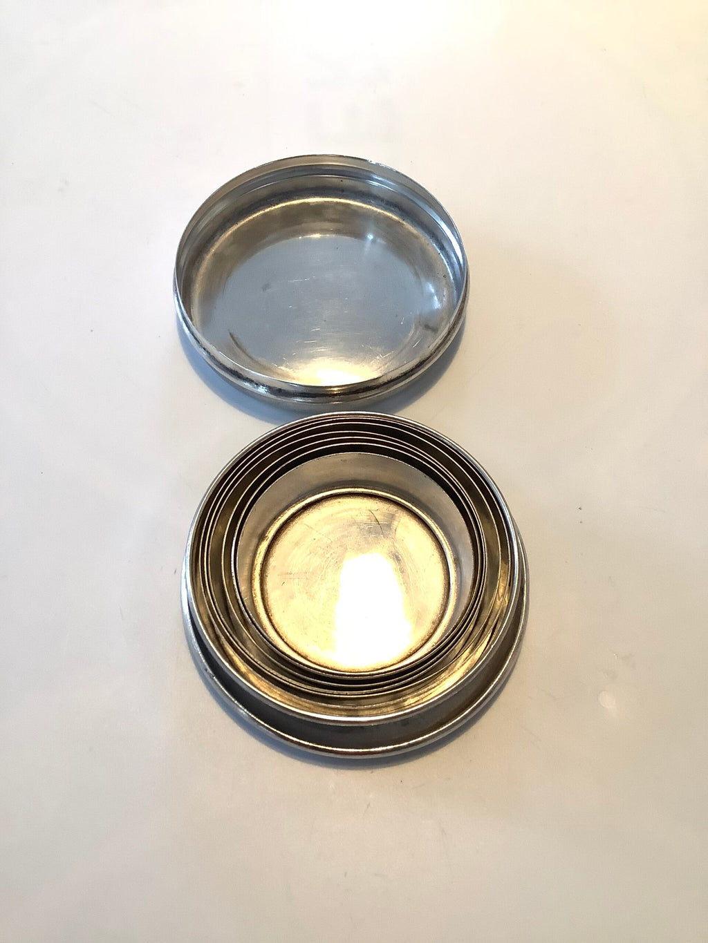 Antique collapsible Stirrup Cup