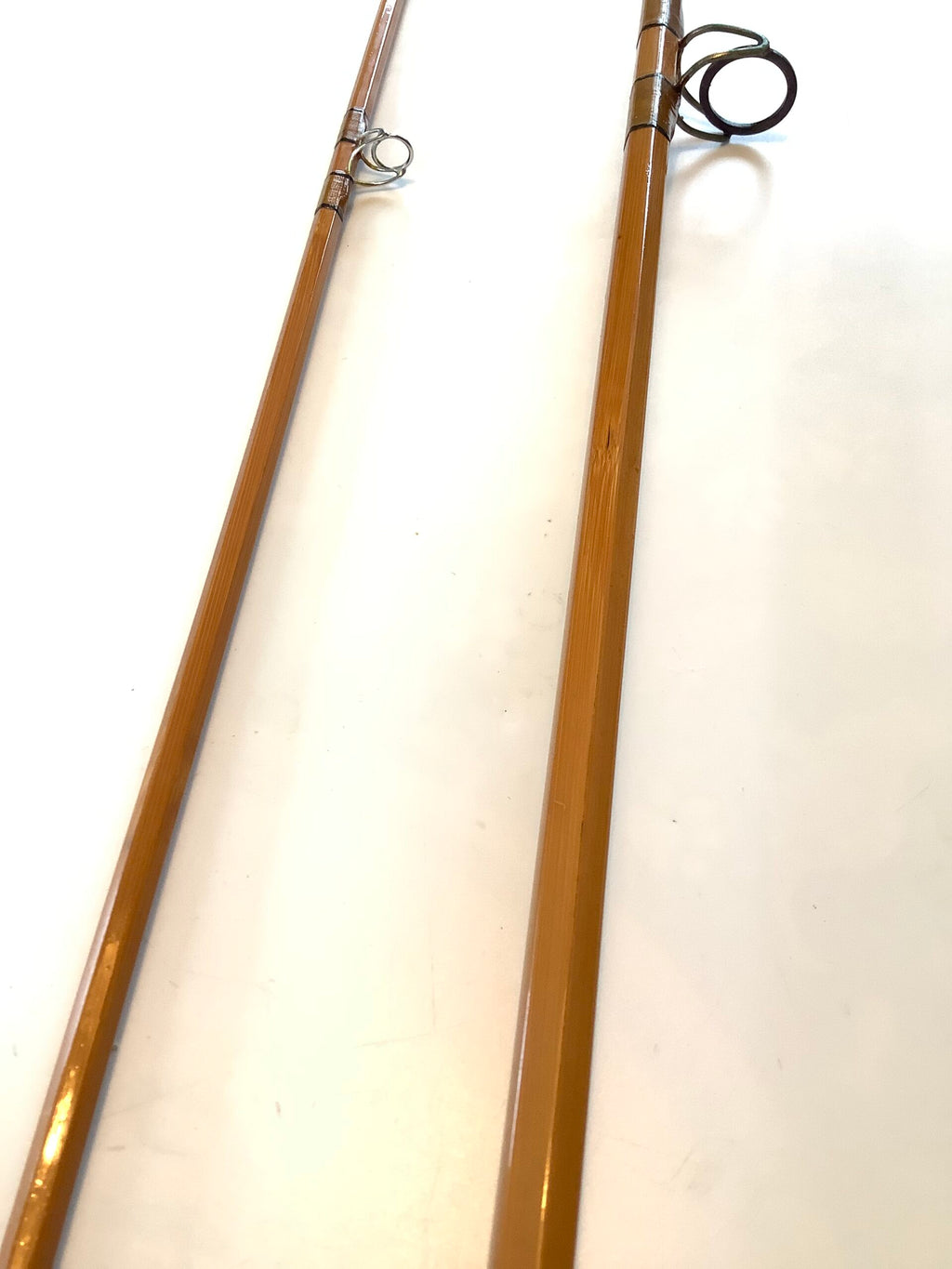 Rare Benwoods  of London Built cane 8ft Special Rod