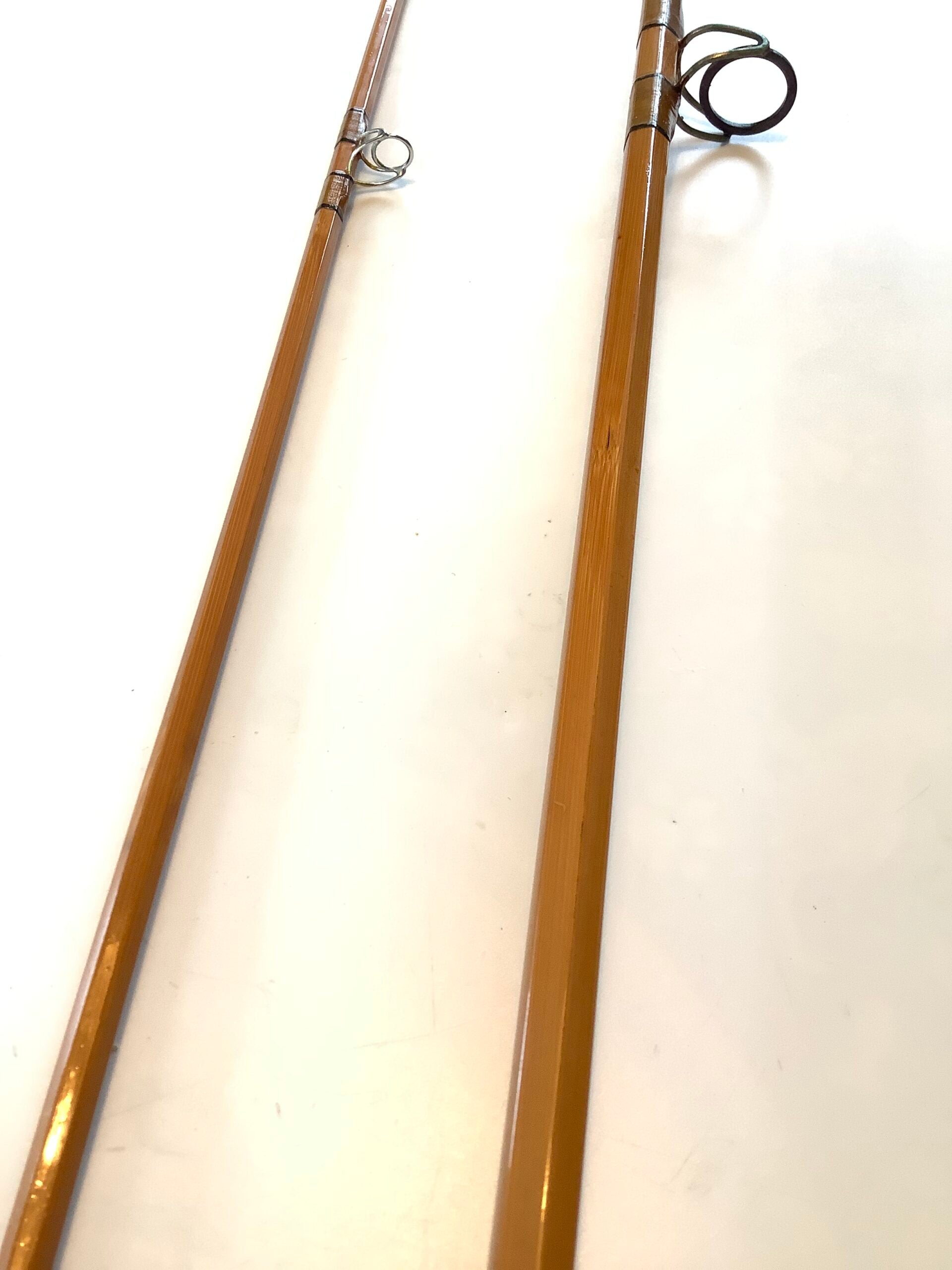 Rare Benwoods  of London Built cane 8ft Special Rod