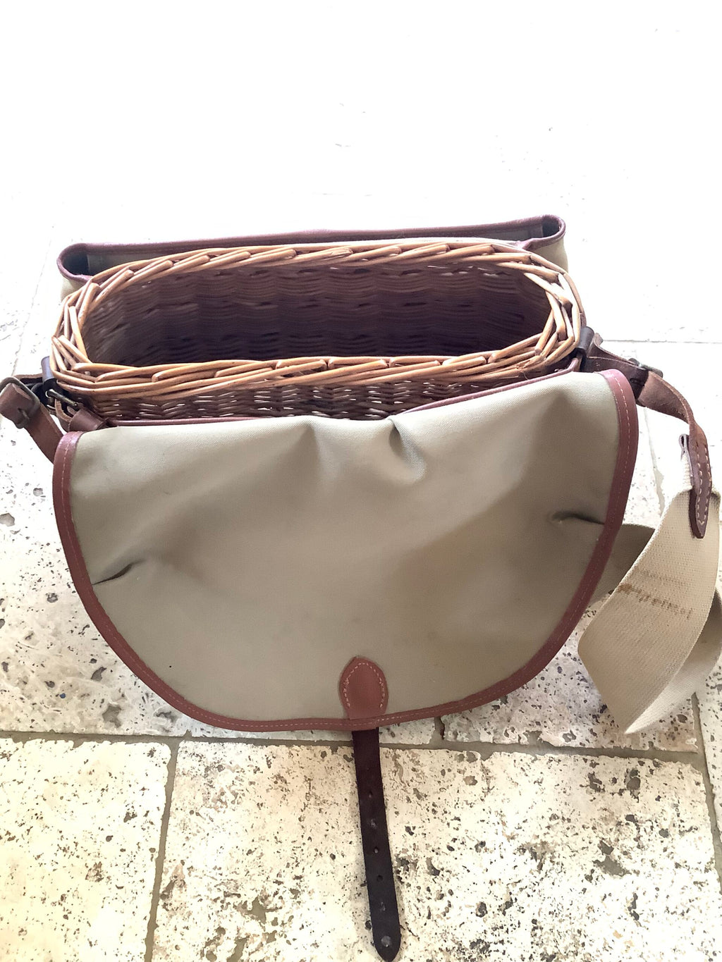 Vintage Brady Conway Fisherman’s Creel/Bag